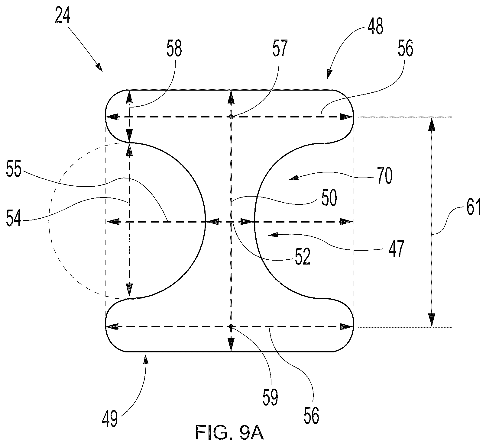 Patent US12139855 Figure 9 – Discrete cells comprising a leg and/or a concavity