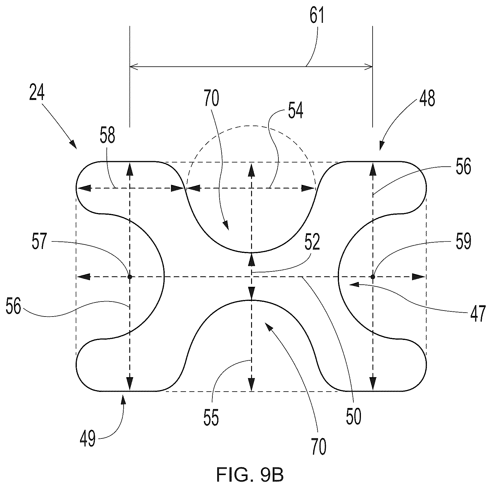Patent US12139855 Figure 10 – Discrete cells comprising a leg and/or a concavity