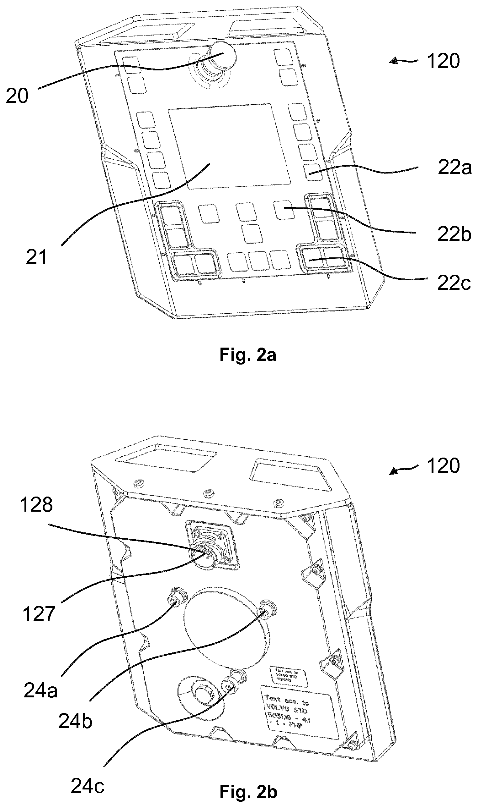 Patent US12139860 Figure 2 – Paver with releasable control panel having an emergency stop switch
