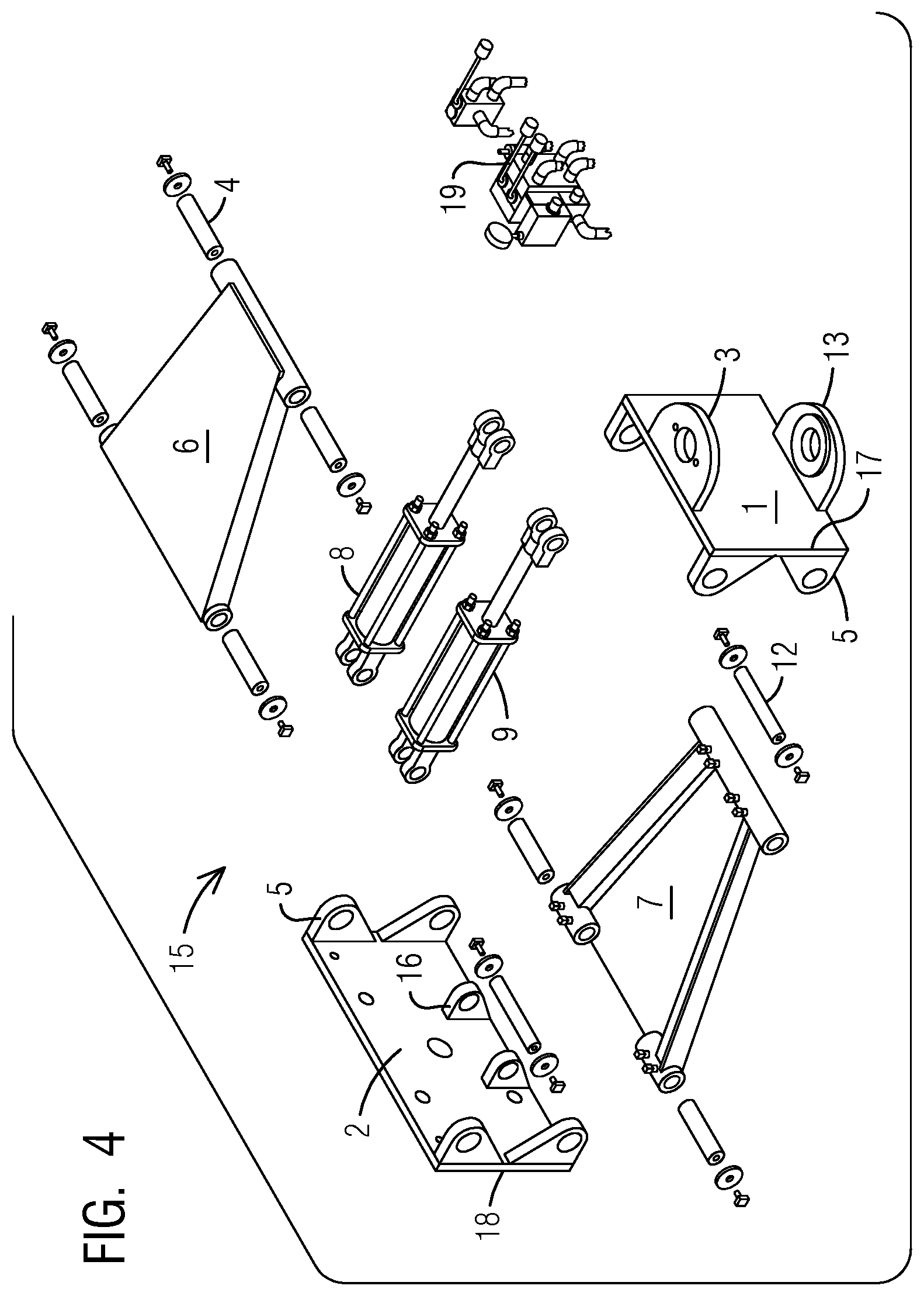 Patent US12139865 Figure 3 – Floating brush sweeper