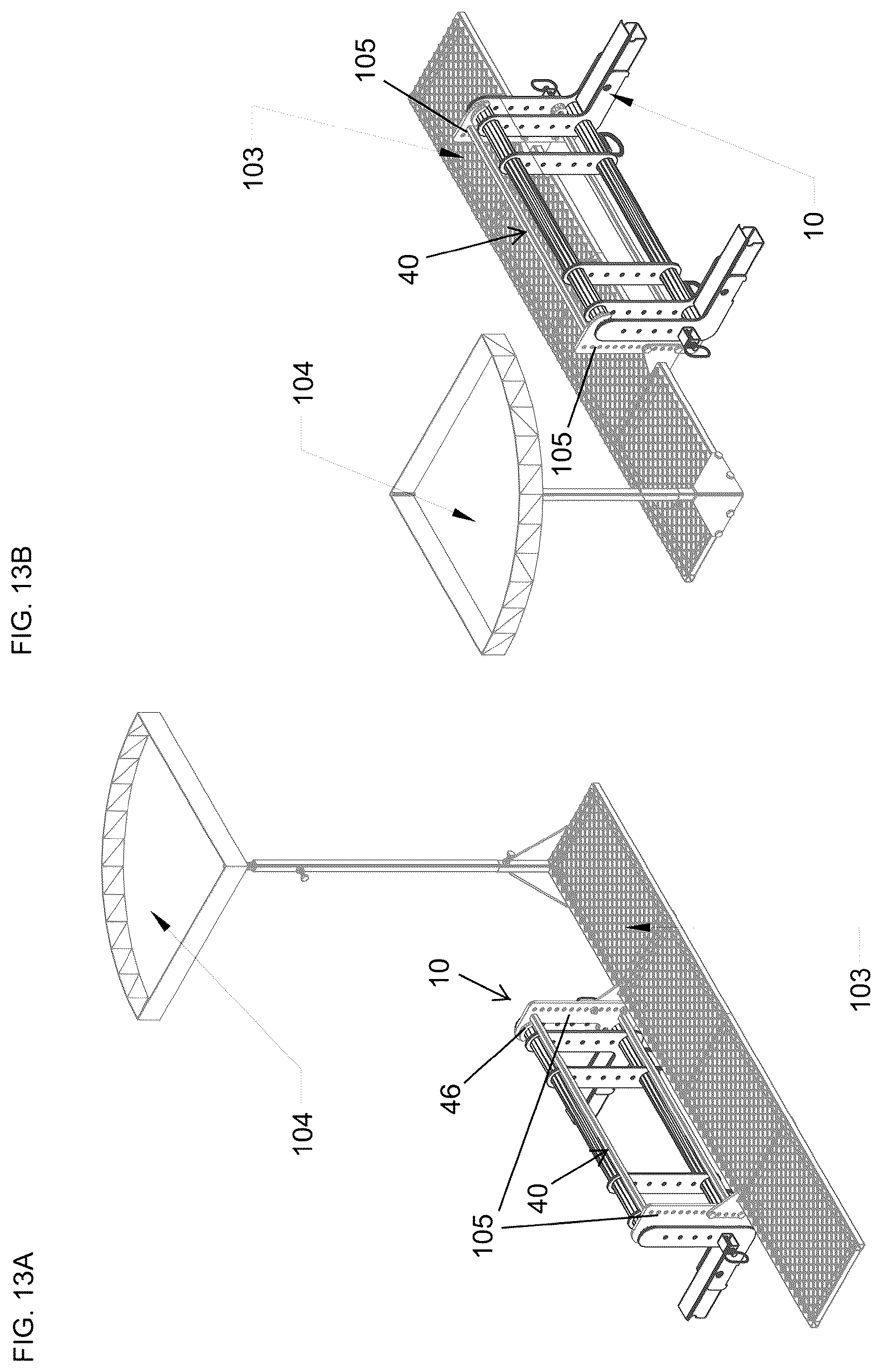 Patent US12139866 Figure 17 – Adapter assemblies and methods for mounting implements and accessories to passenger vehicles therewith