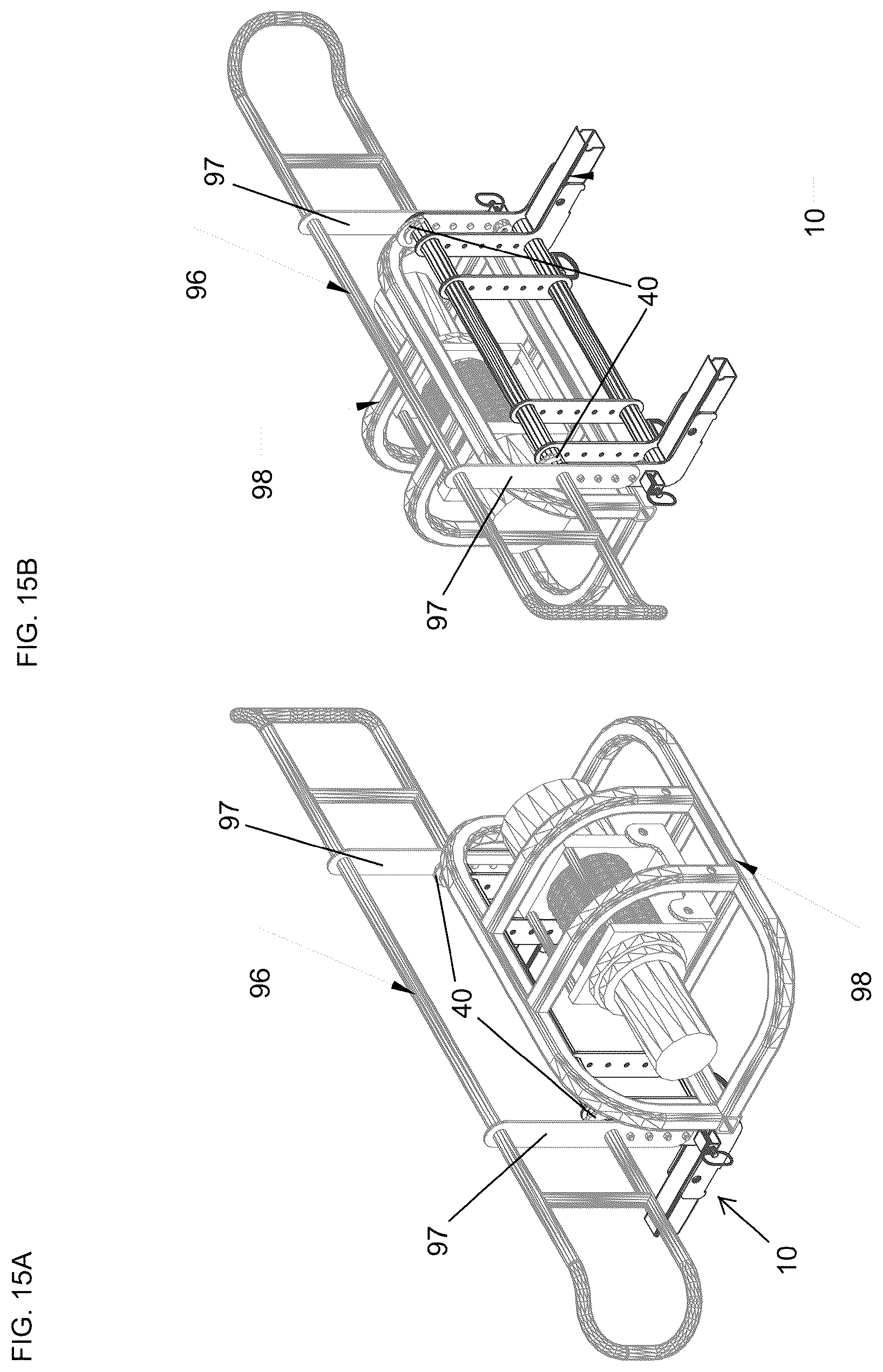 Patent US12139866 Figure 19 – Adapter assemblies and methods for mounting implements and accessories to passenger vehicles therewith