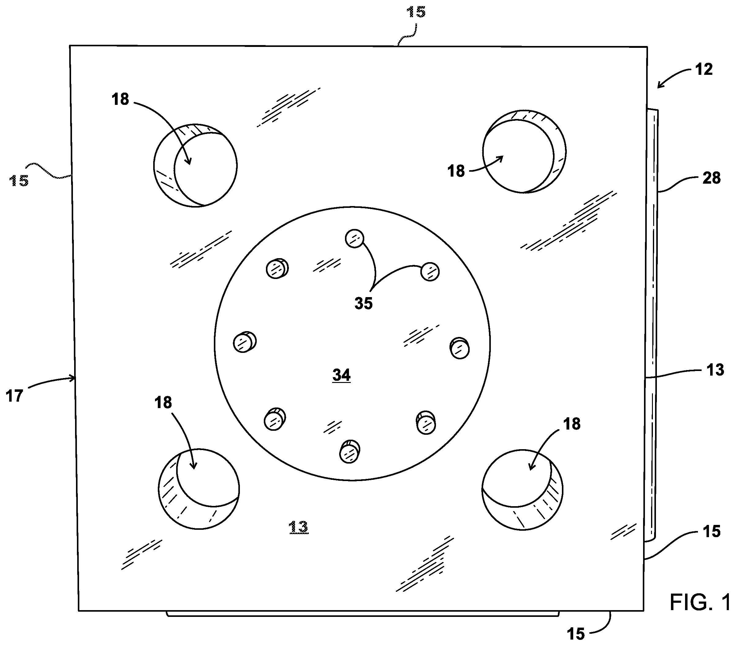 Patent US12139871 Figure 1 – Precast deep foundation system