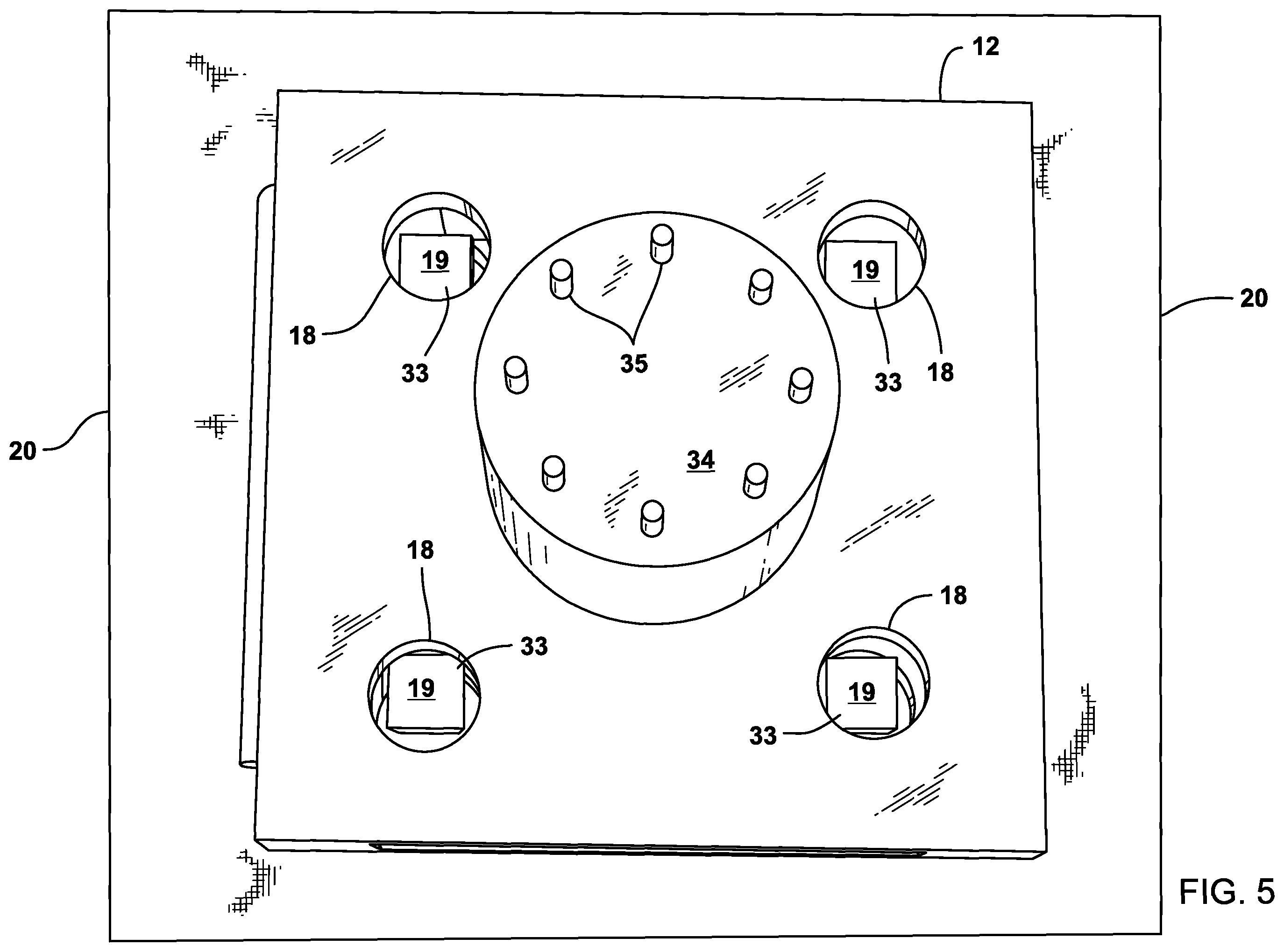 Patent US12139871 Figure 5 – Precast deep foundation system