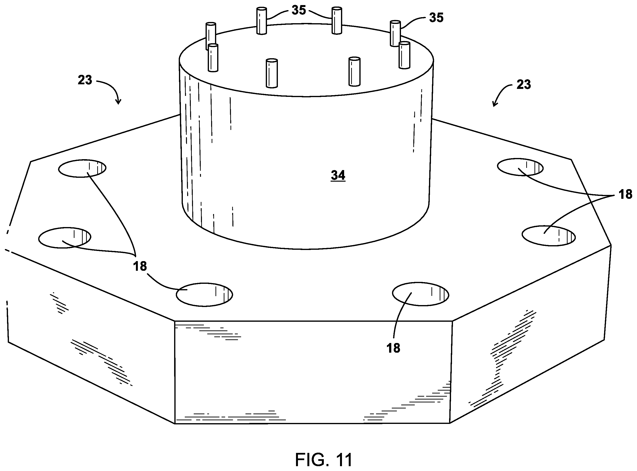 Patent US12139871 Figure 11 – Precast deep foundation system