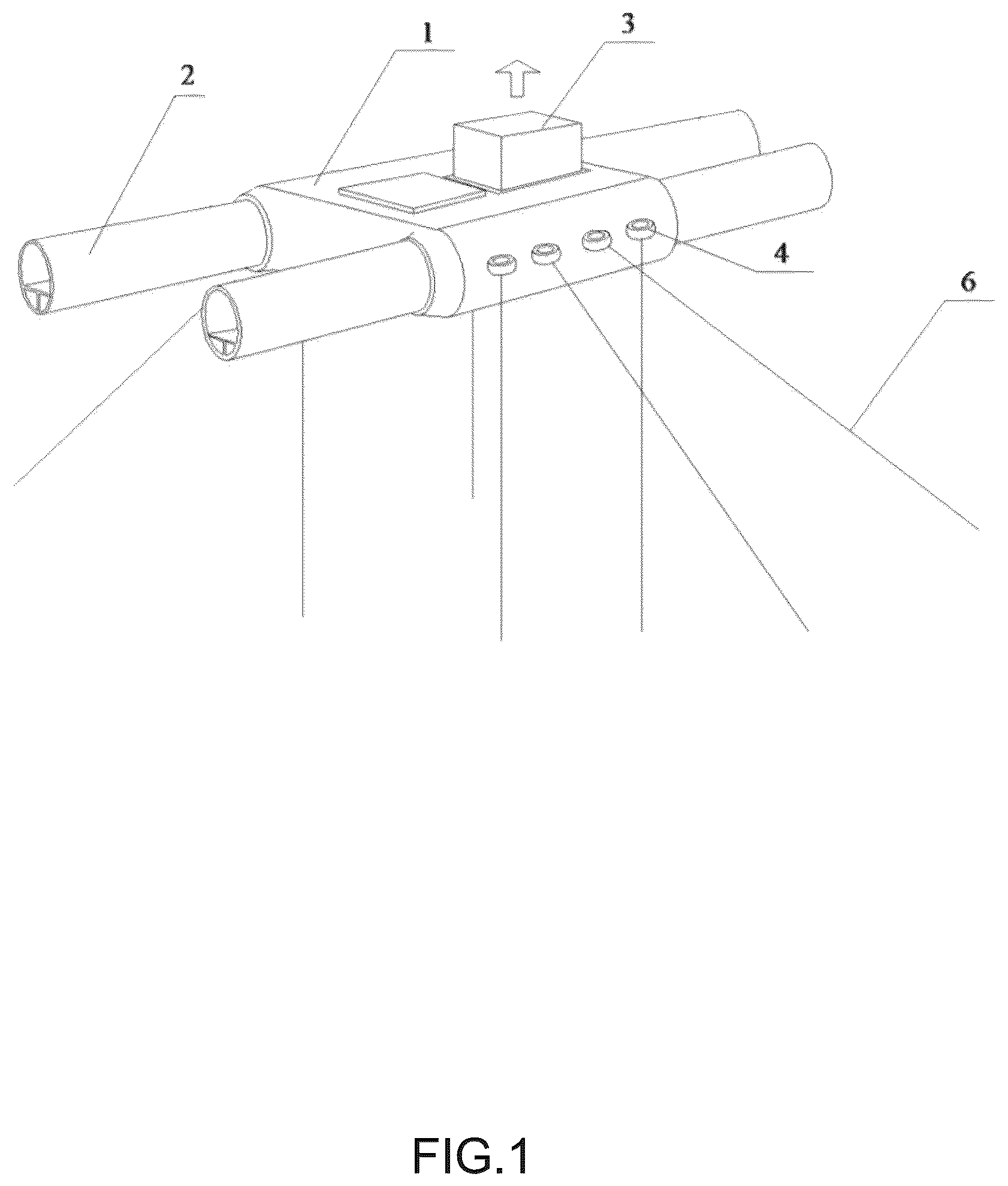 Patent US12139873 Figure 1 – Tube joint apparatus for double-tube floating tunnel and construction method thereof