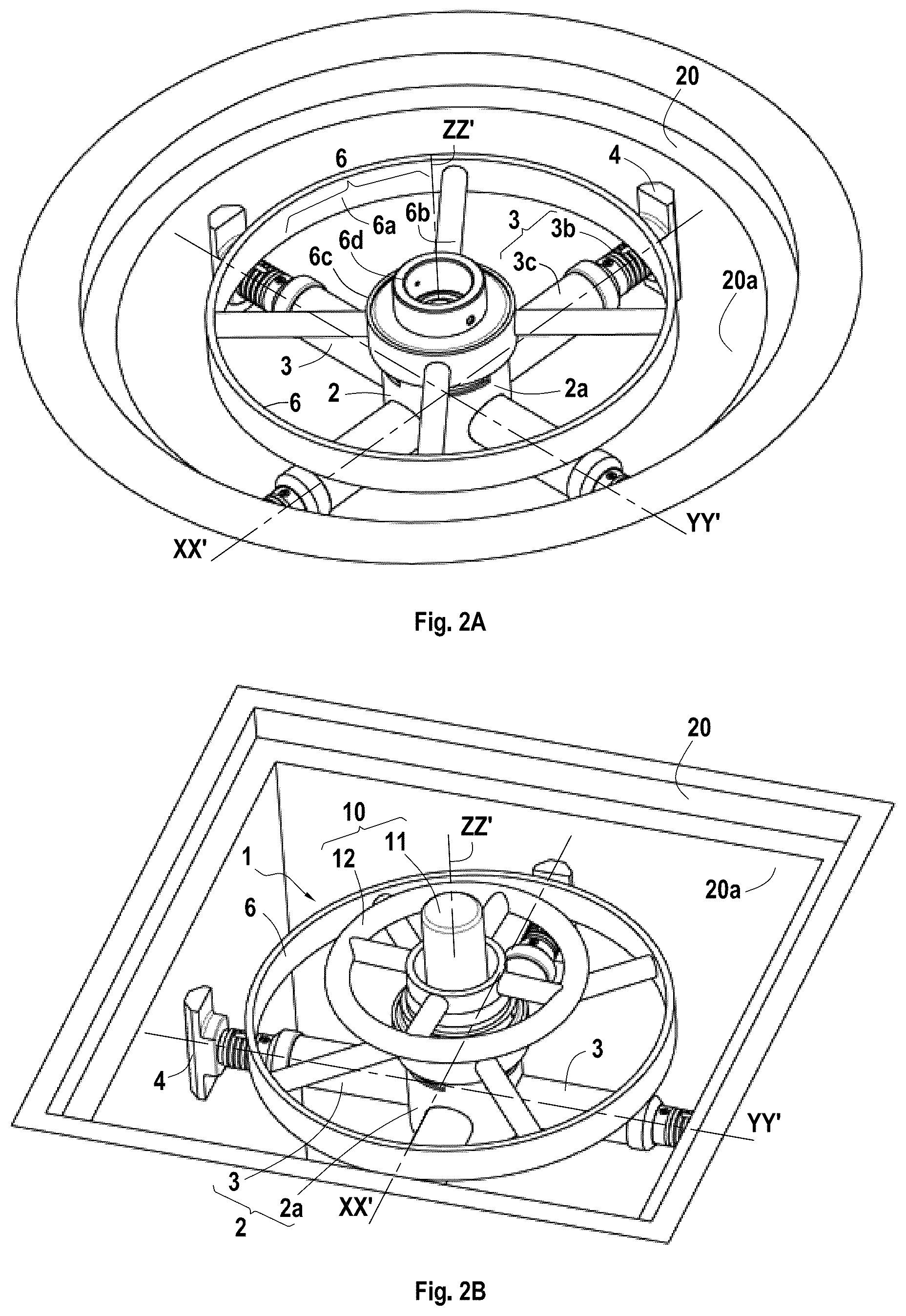 Patent US12139874 Figure 2 – Device for blocking a passage
