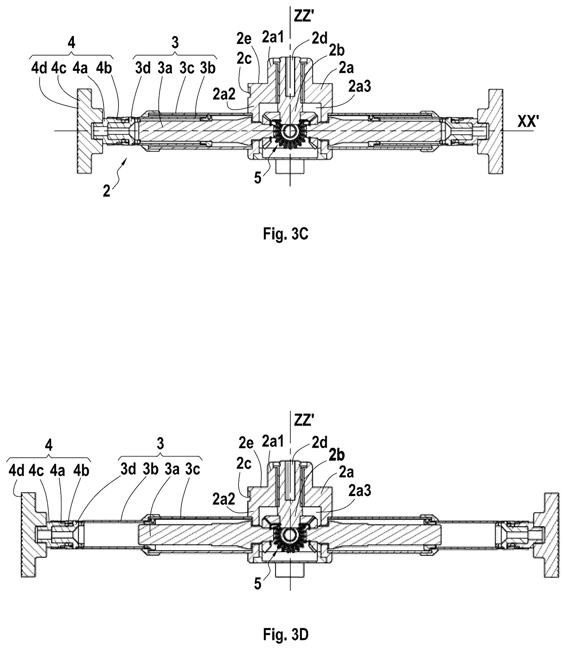 Patent US12139874 Figure 5 – Device for blocking a passage