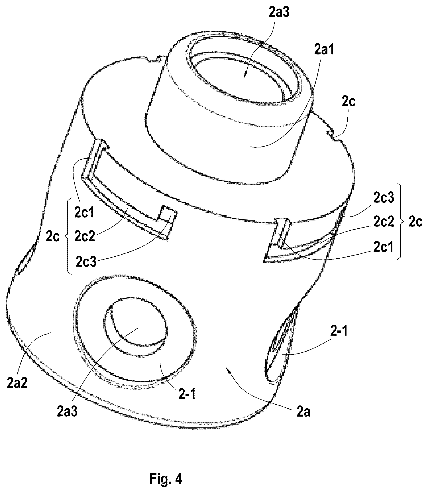 Patent US12139874 Figure 6 – Device for blocking a passage