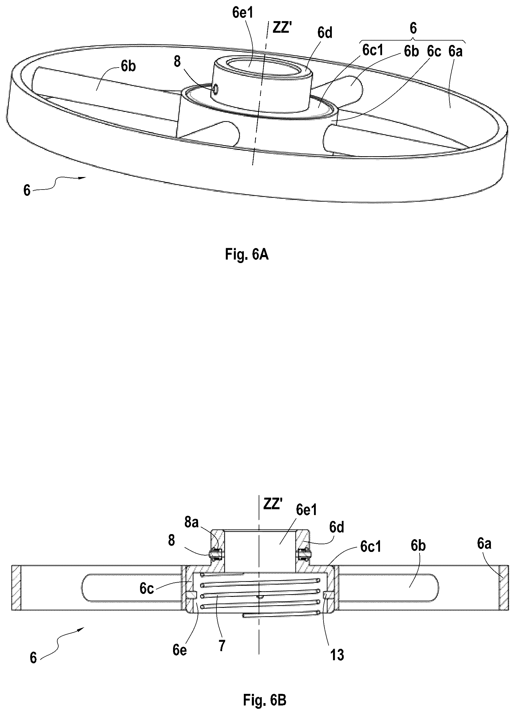 Patent US12139874 Figure 9 – Device for blocking a passage