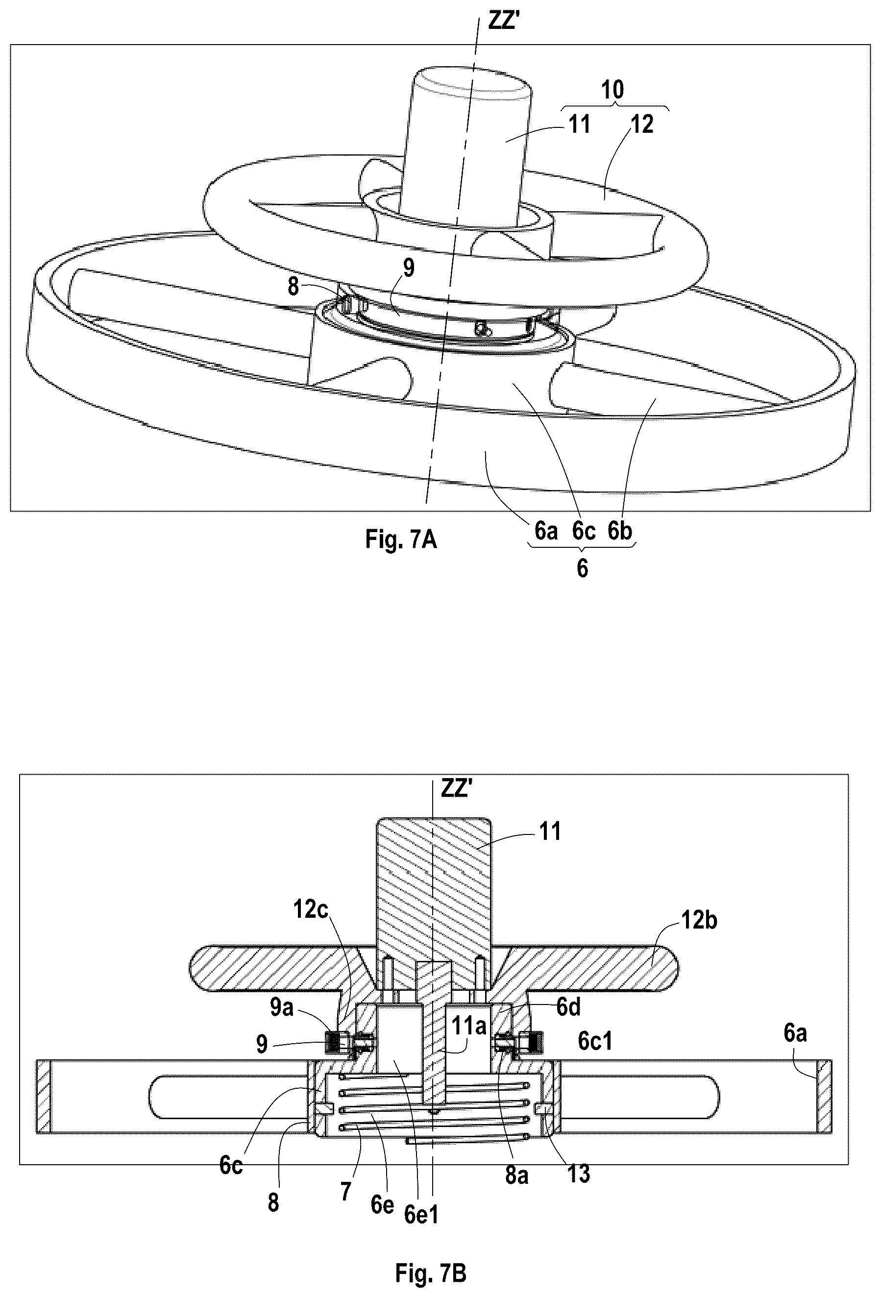 Patent US12139874 Figure 10 – Device for blocking a passage