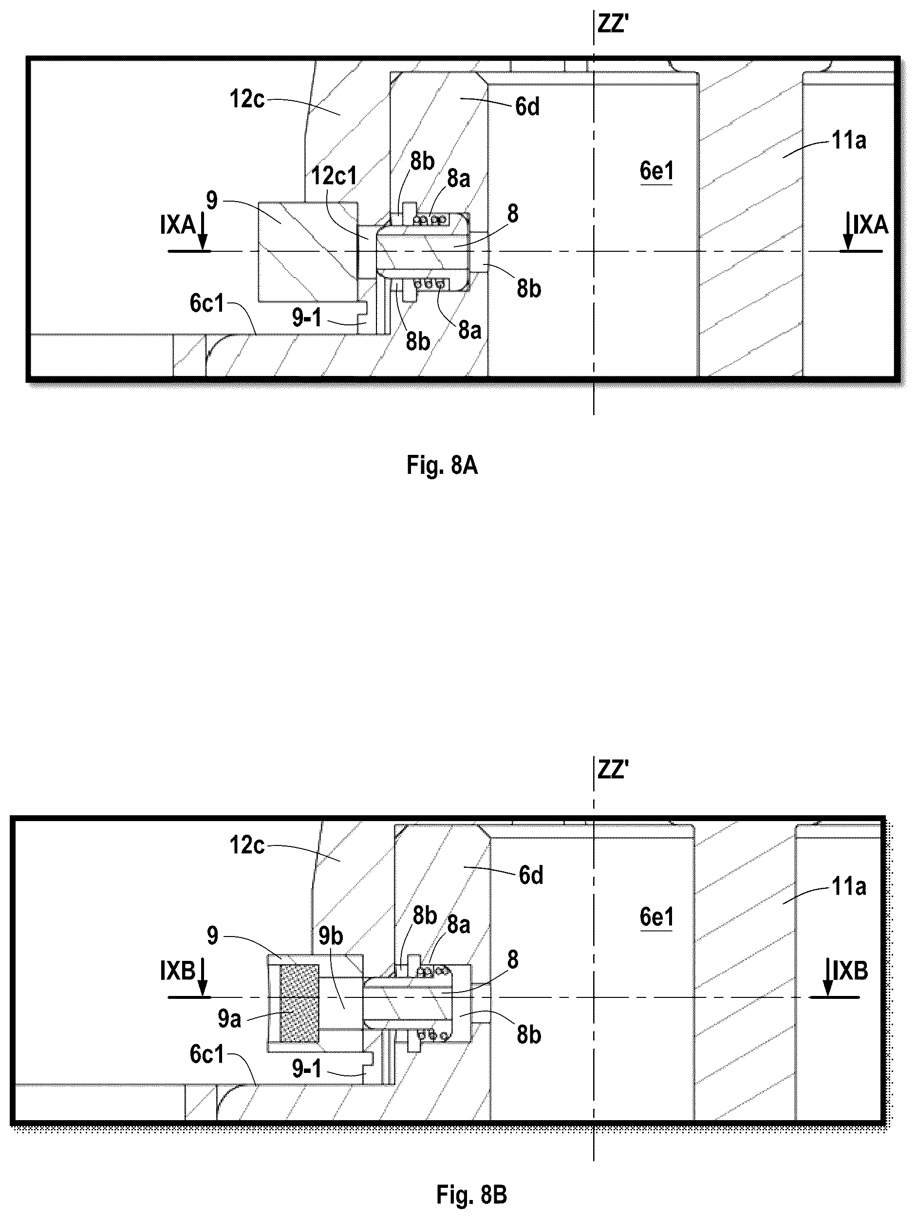Patent US12139874 Figure 11 – Device for blocking a passage