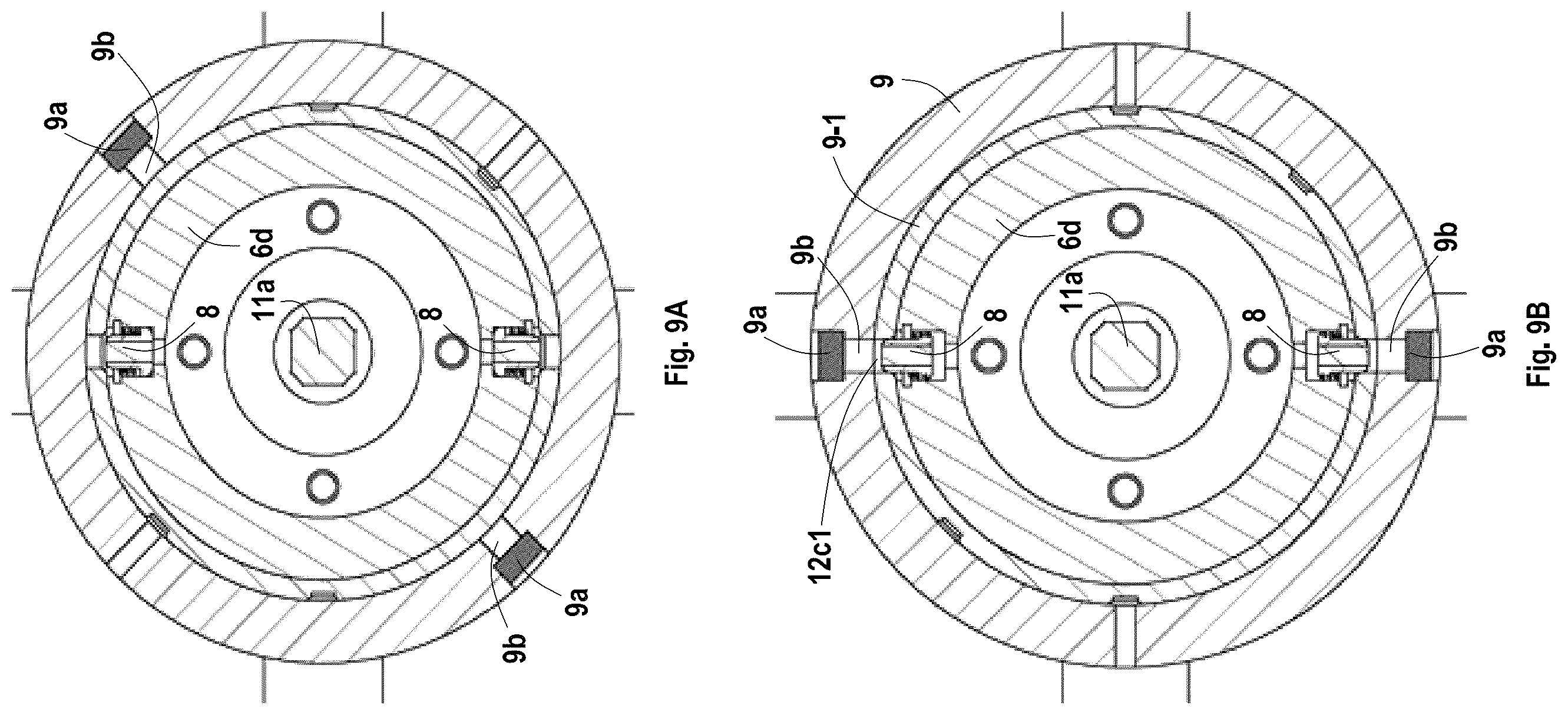Patent US12139874 Figure 12 – Device for blocking a passage