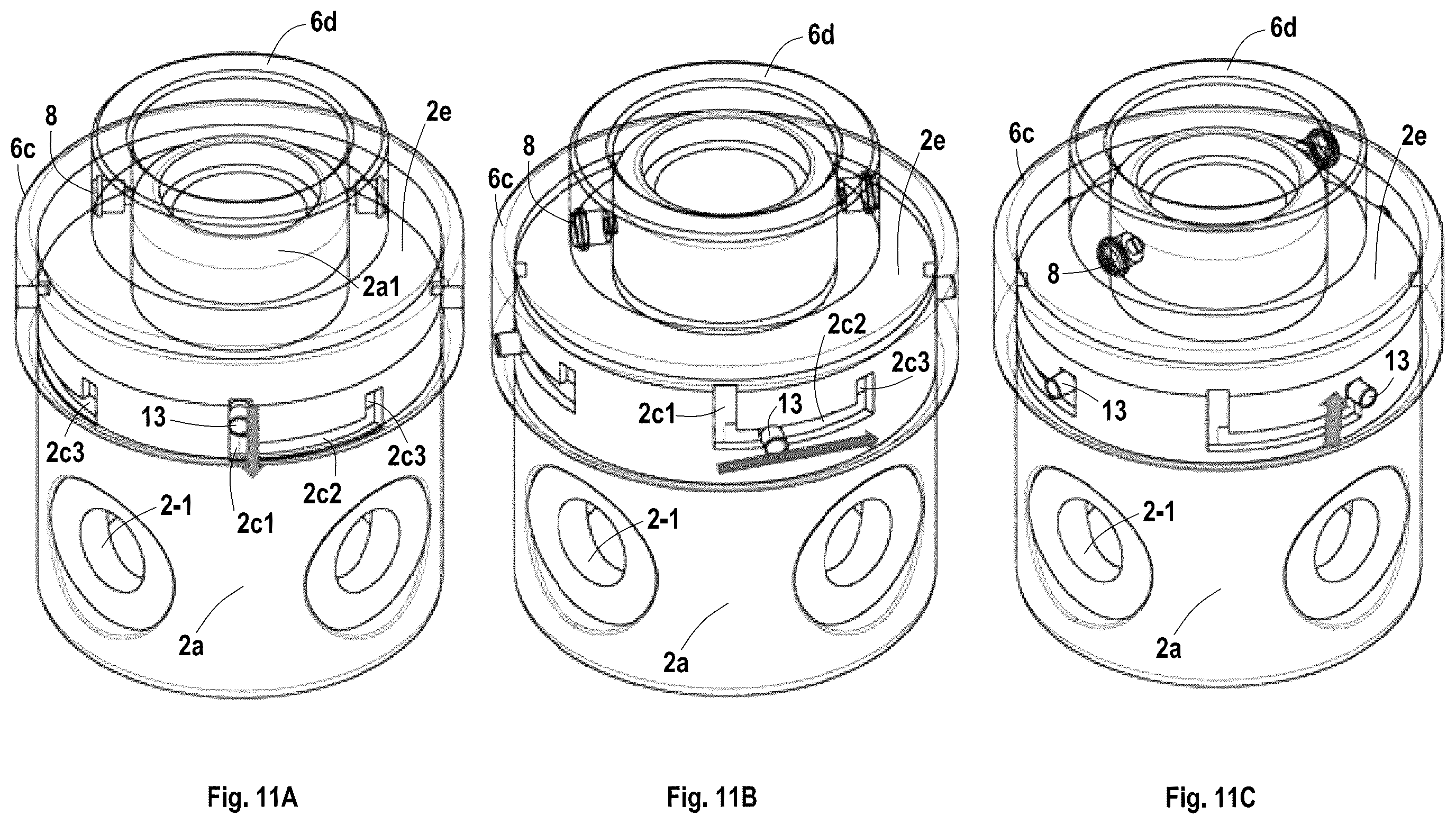 Patent US12139874 Figure 14 – Device for blocking a passage