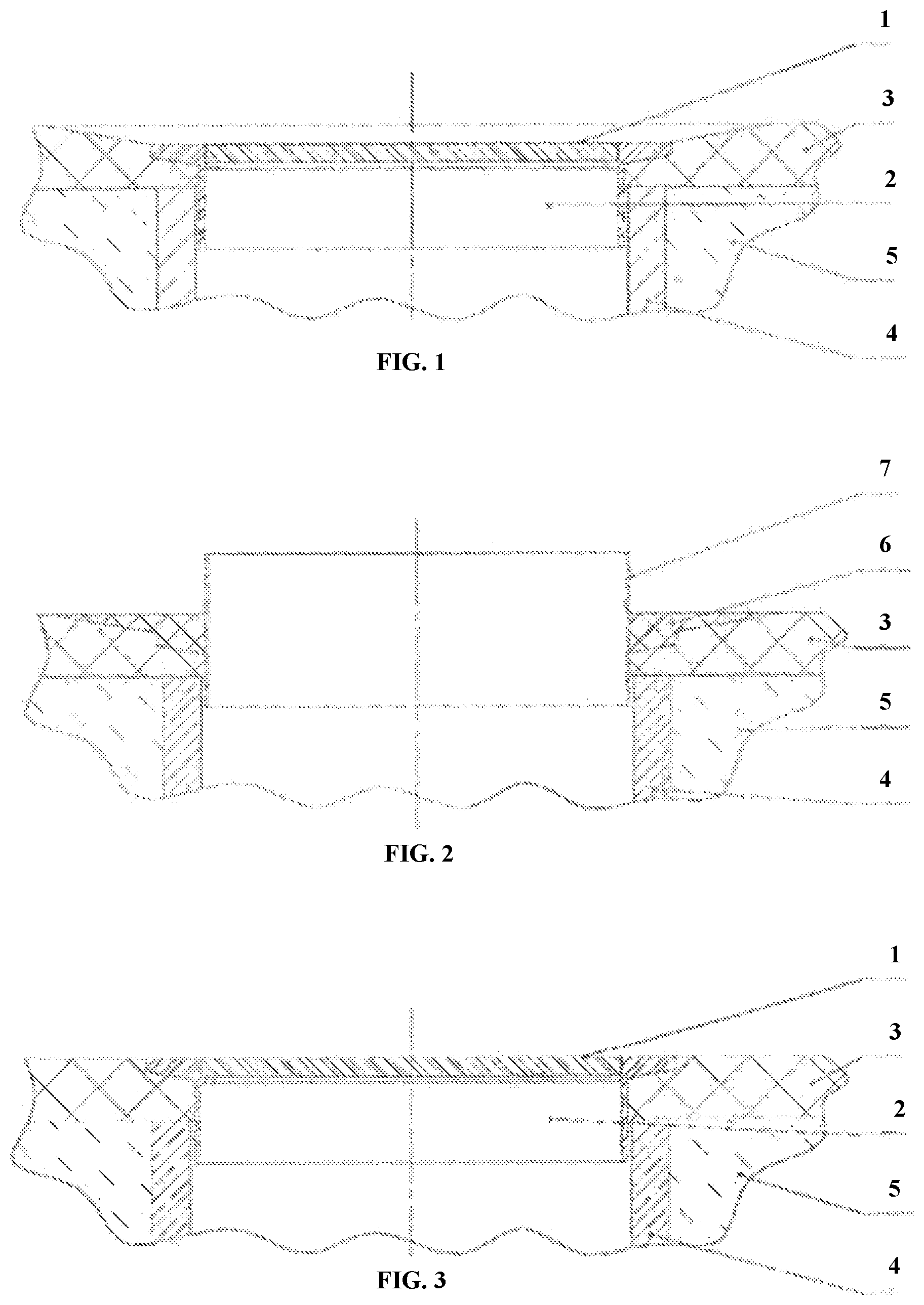 Patent US12139875 Figure 1 – Method for adjusting or replacing a manhole floating type hatch