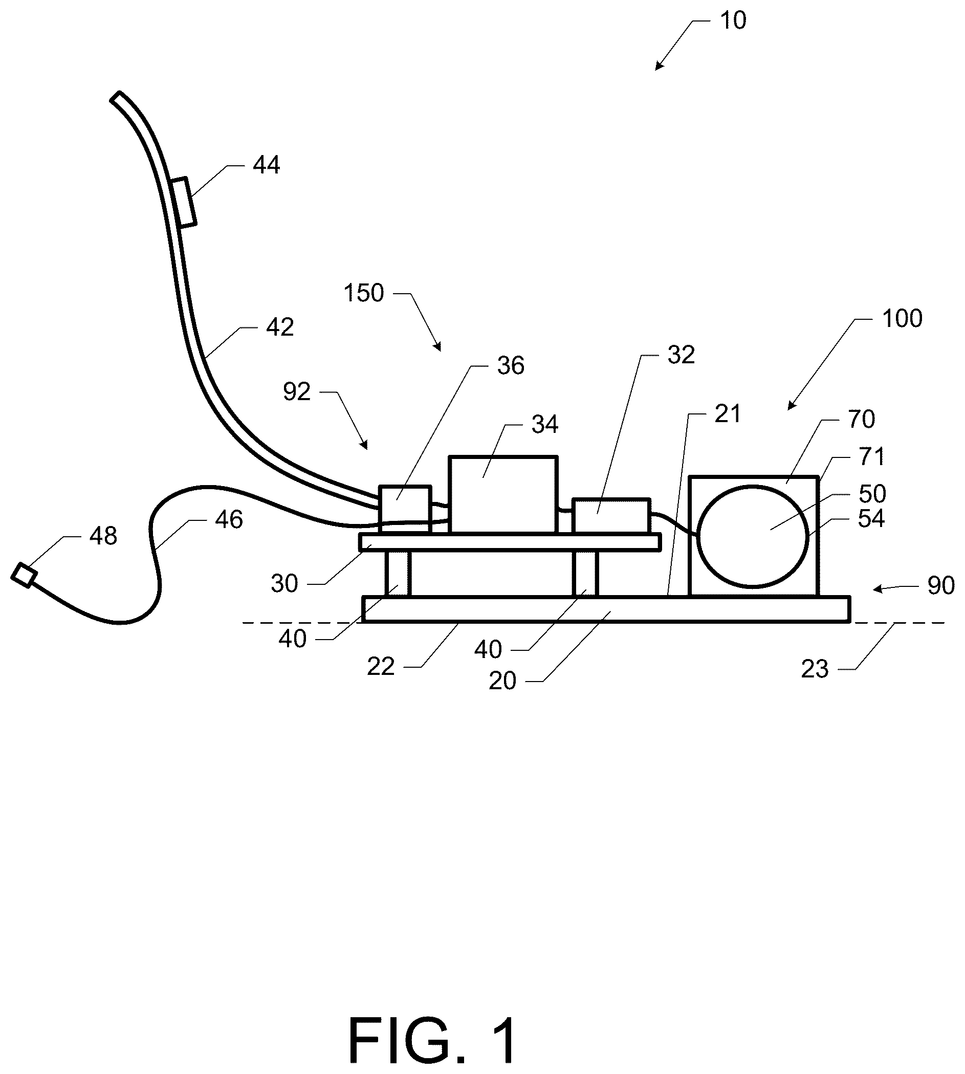 Patent US12139876 Figure 1 – Compaction machine with electric working assembly