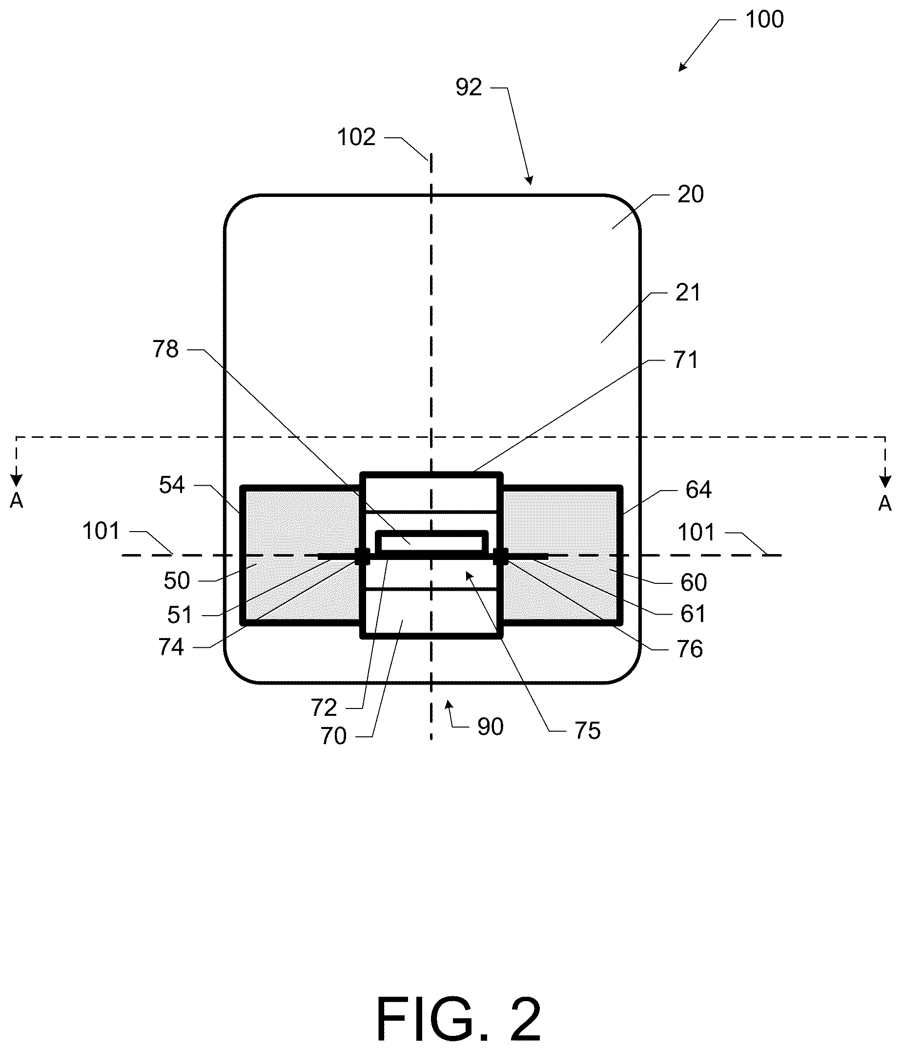 Patent US12139876 Figure 2 – Compaction machine with electric working assembly