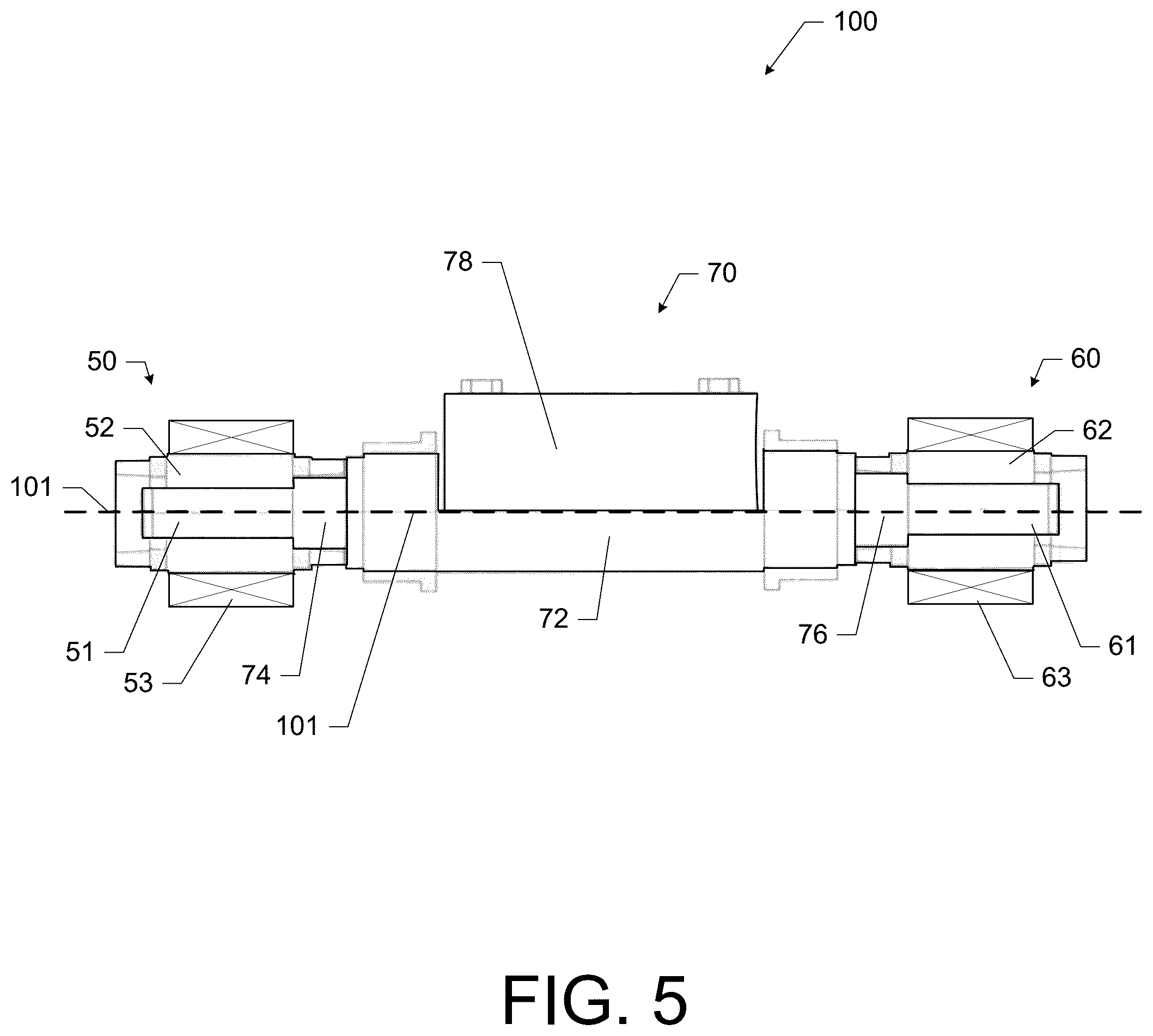 Patent US12139876 Figure 5 – Compaction machine with electric working assembly