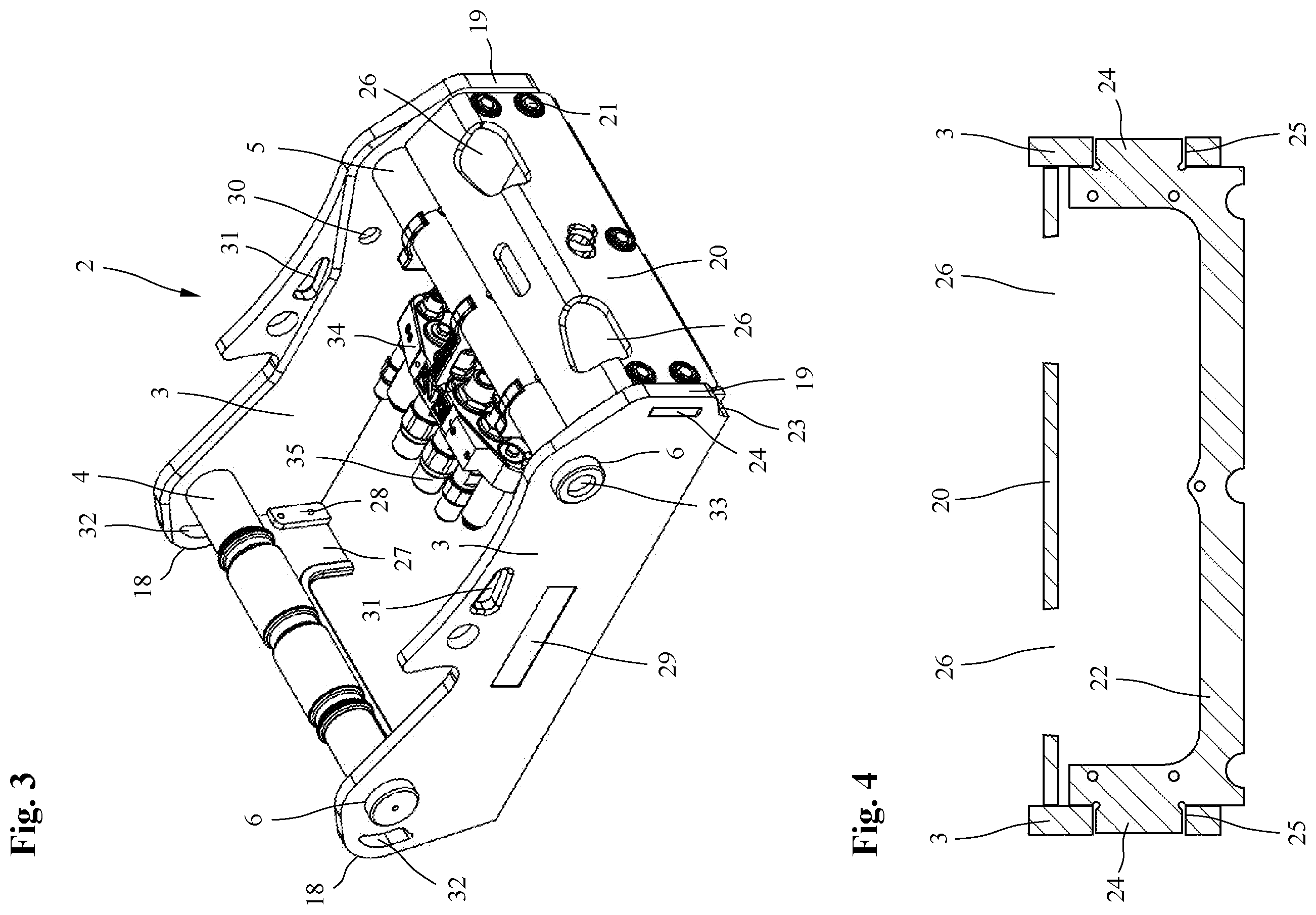 Patent US12139877 Figure 2 – Adapter for a quick-change system and quick-change system with such an adapter