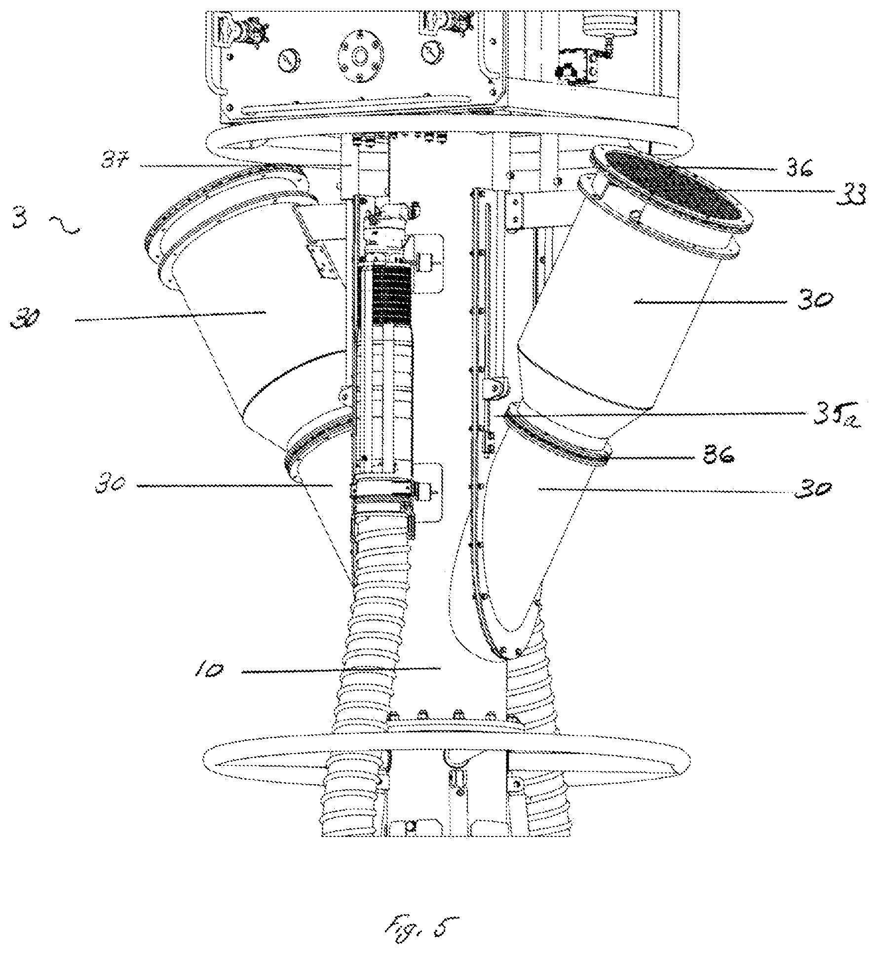 Patent US12139882 Figure 5 – Apparatus and method for underwater dredging