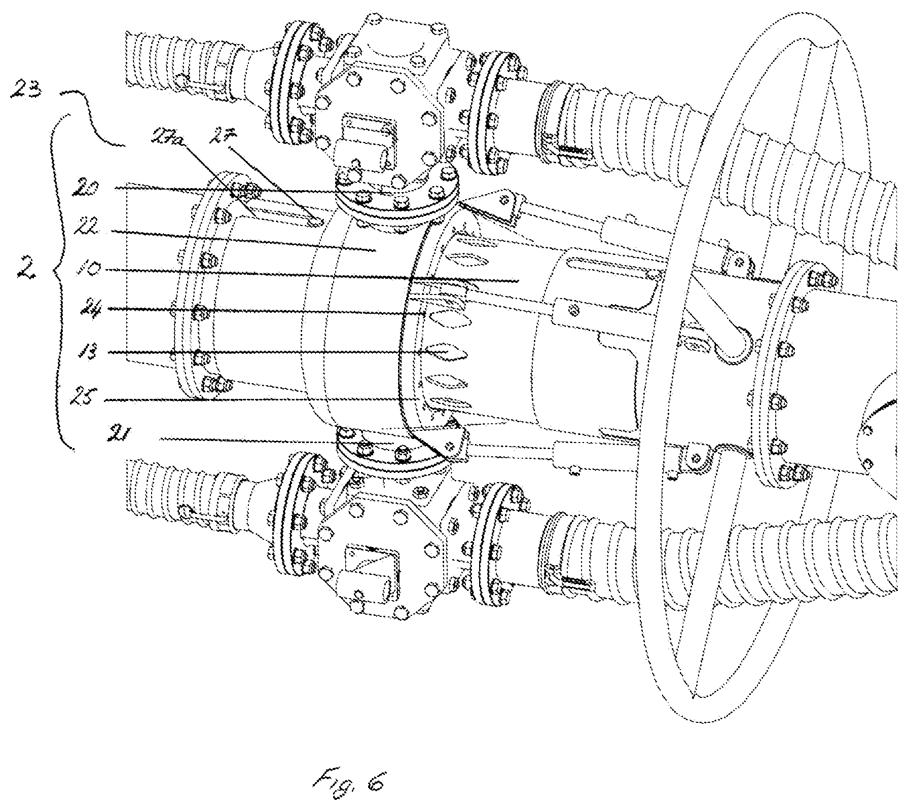 Patent US12139882 Figure 6 – Apparatus and method for underwater dredging