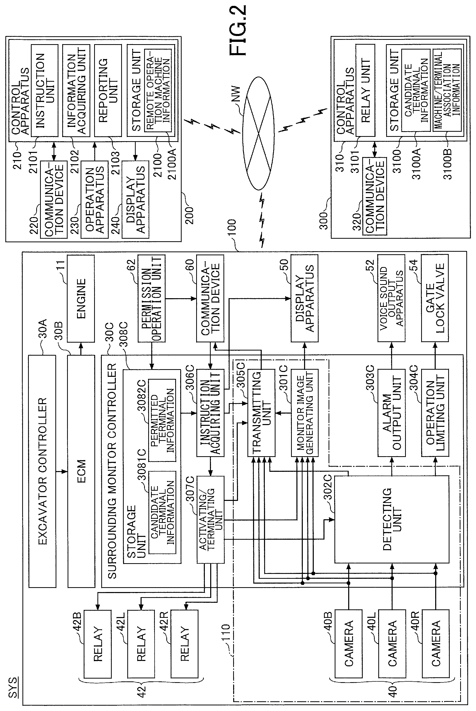 Patent US12139887 Figure 2 – Work machine, information processing apparatus, and information processing method