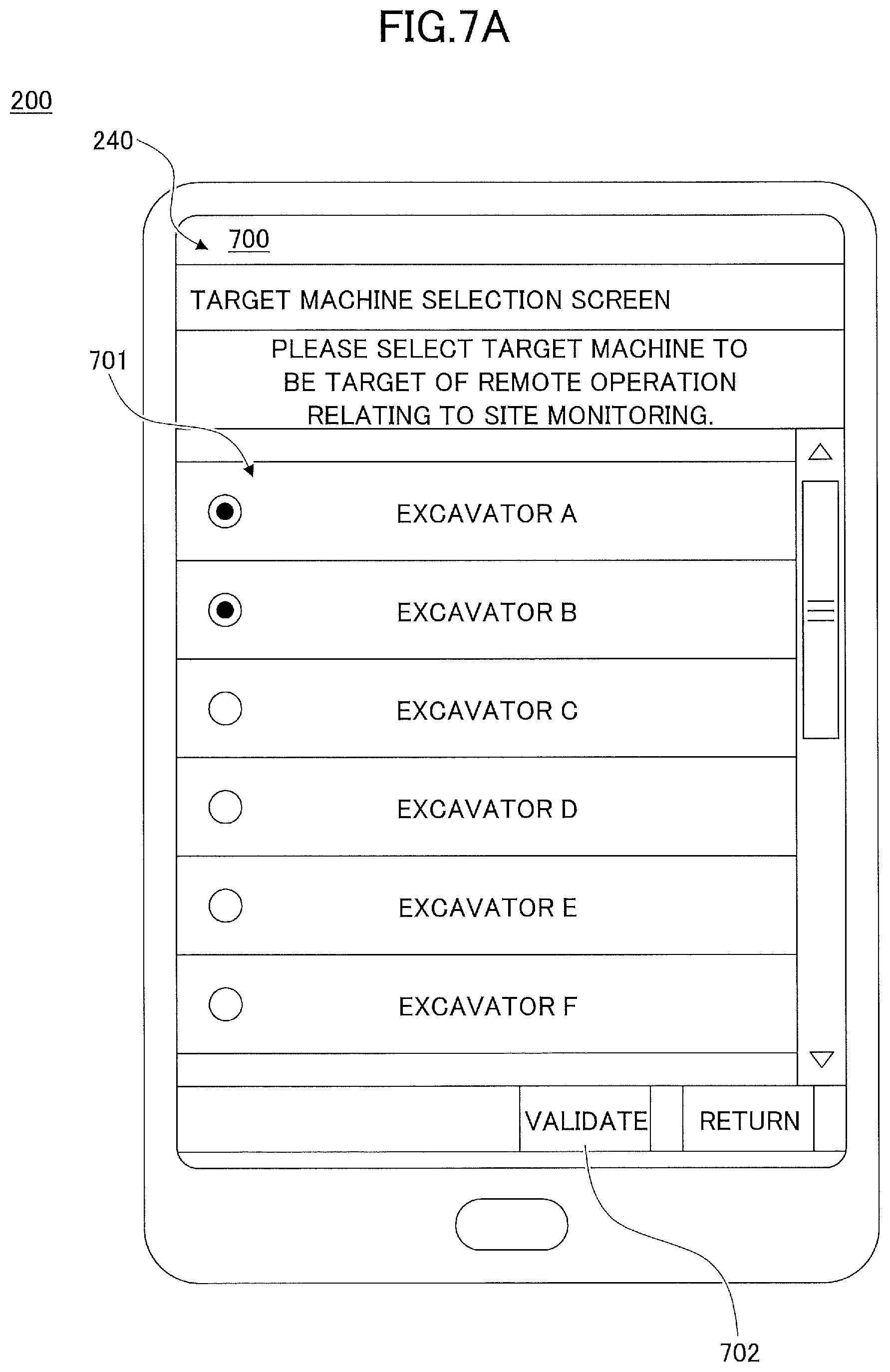Patent US12139887 Figure 8 – Work machine, information processing apparatus, and information processing method