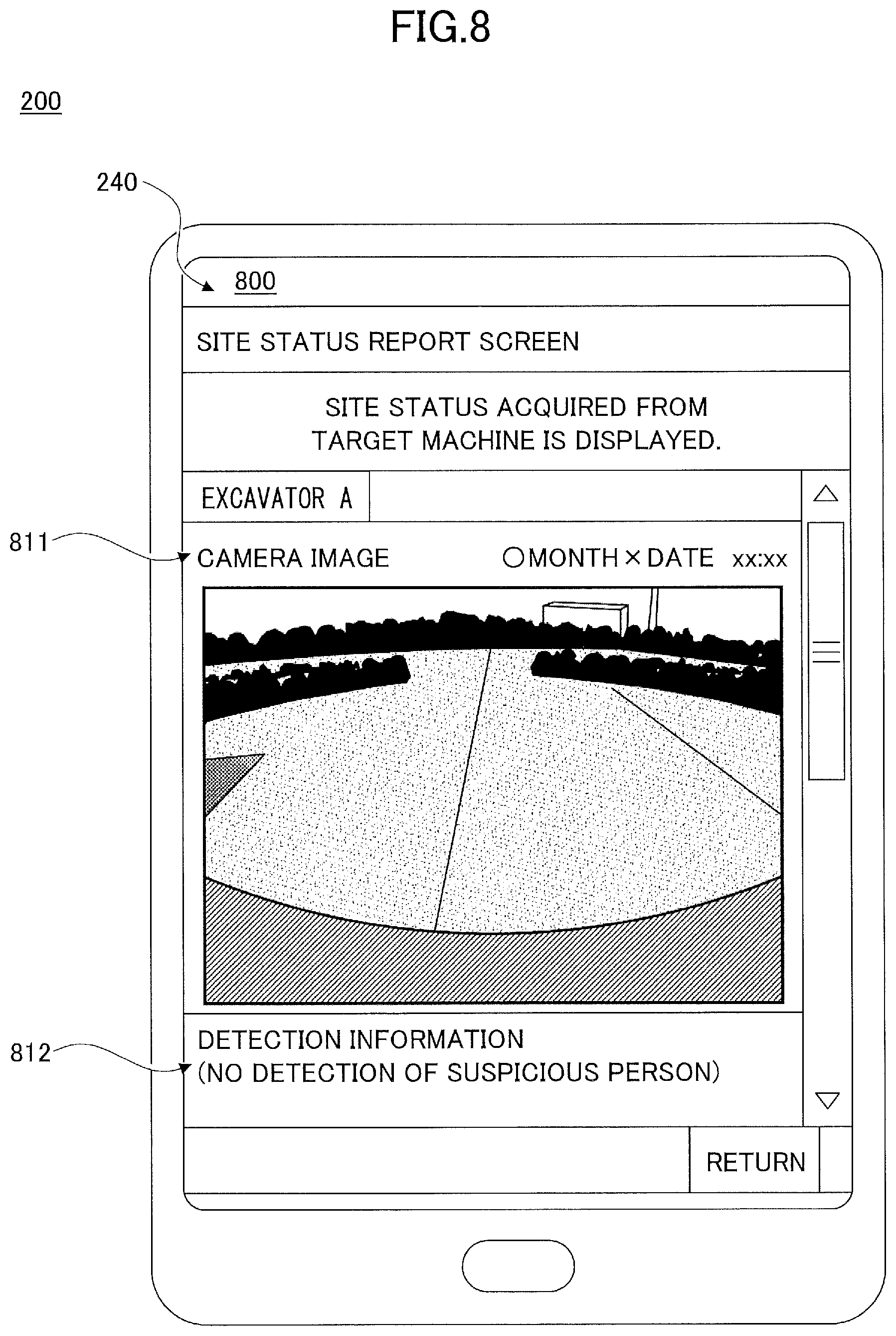 Patent US12139887 Figure 10 – Work machine, information processing apparatus, and information processing method