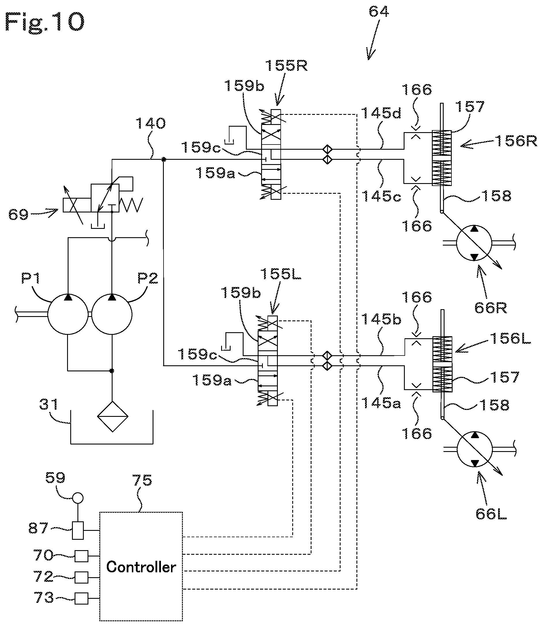 Patent US12139888 Figure 10 – Working machine