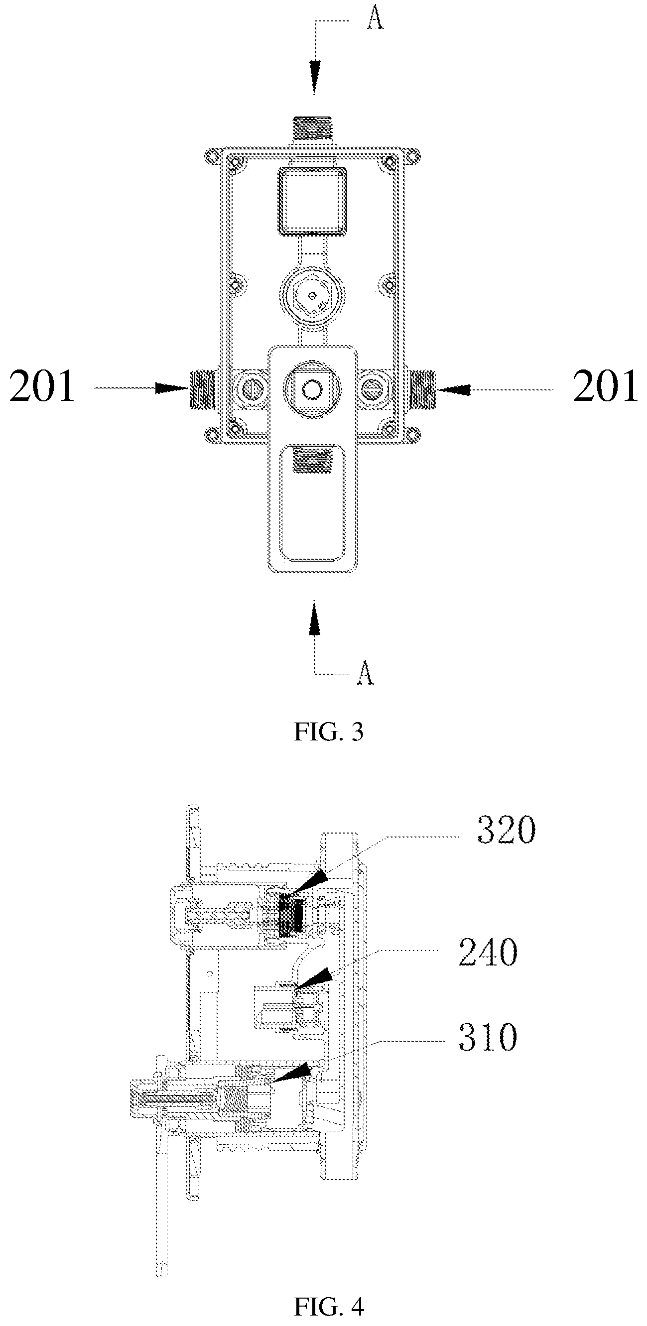 Patent US12139893 Figure 3 – Wall-concealed faucet and shower system