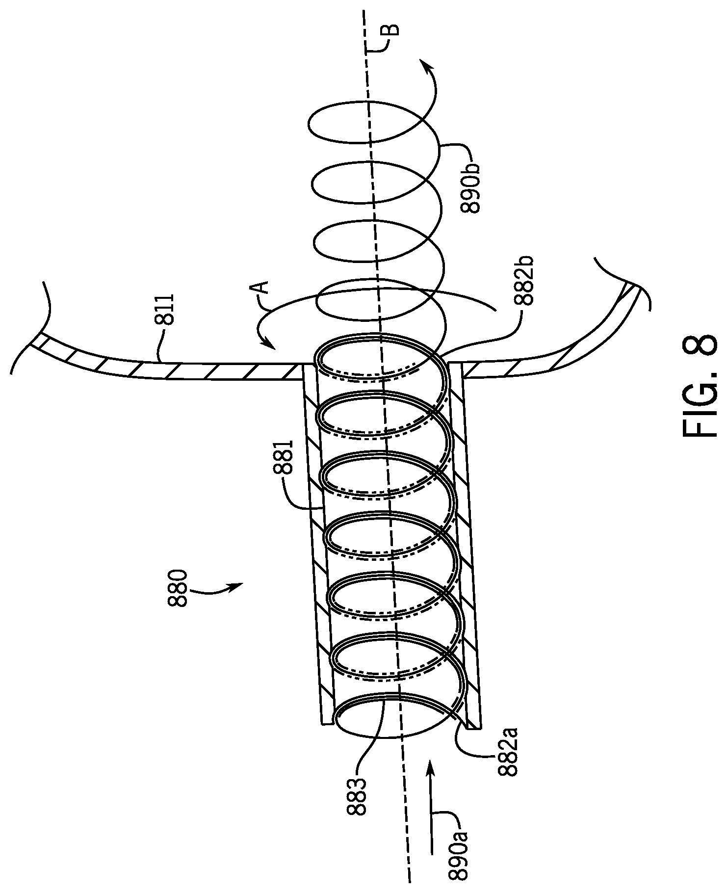 Patent US12139899 Figure 9 – Line pressure-driven, tankless, siphonic toilet