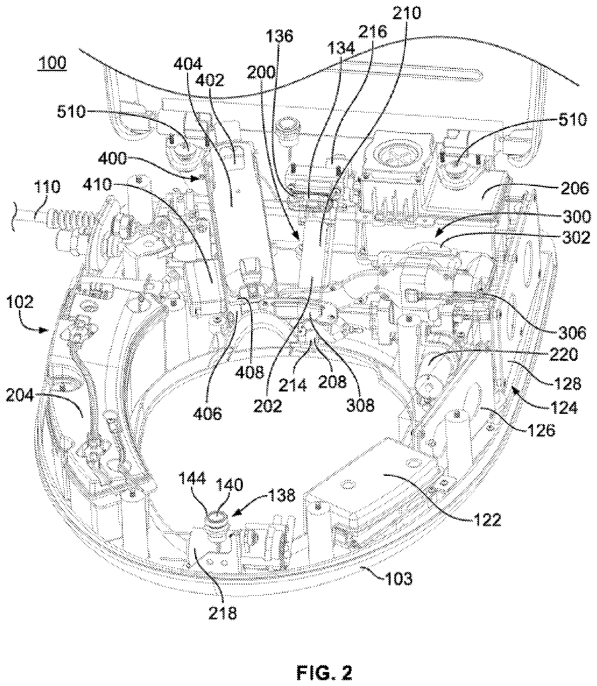 Patent US12139902 Figure 2 – Toilet seat assembly