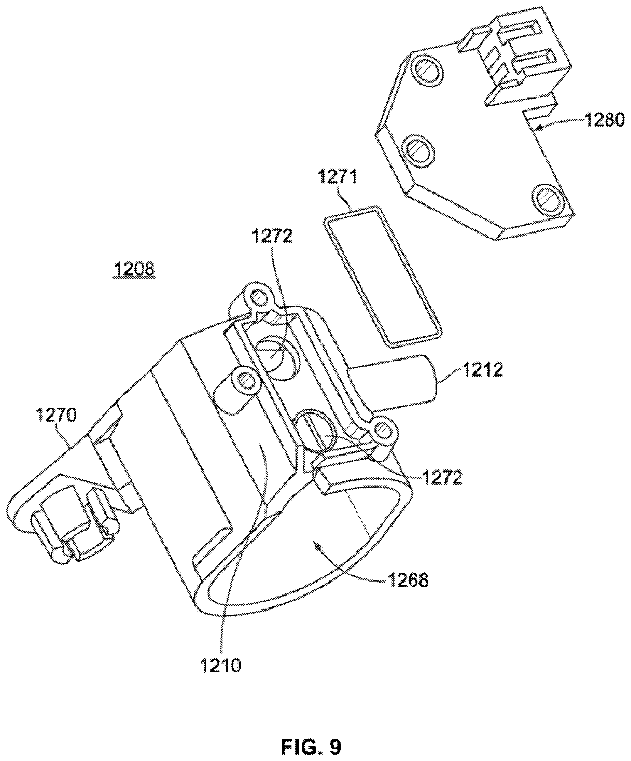 Patent US12139902 Figure 9 – Toilet seat assembly