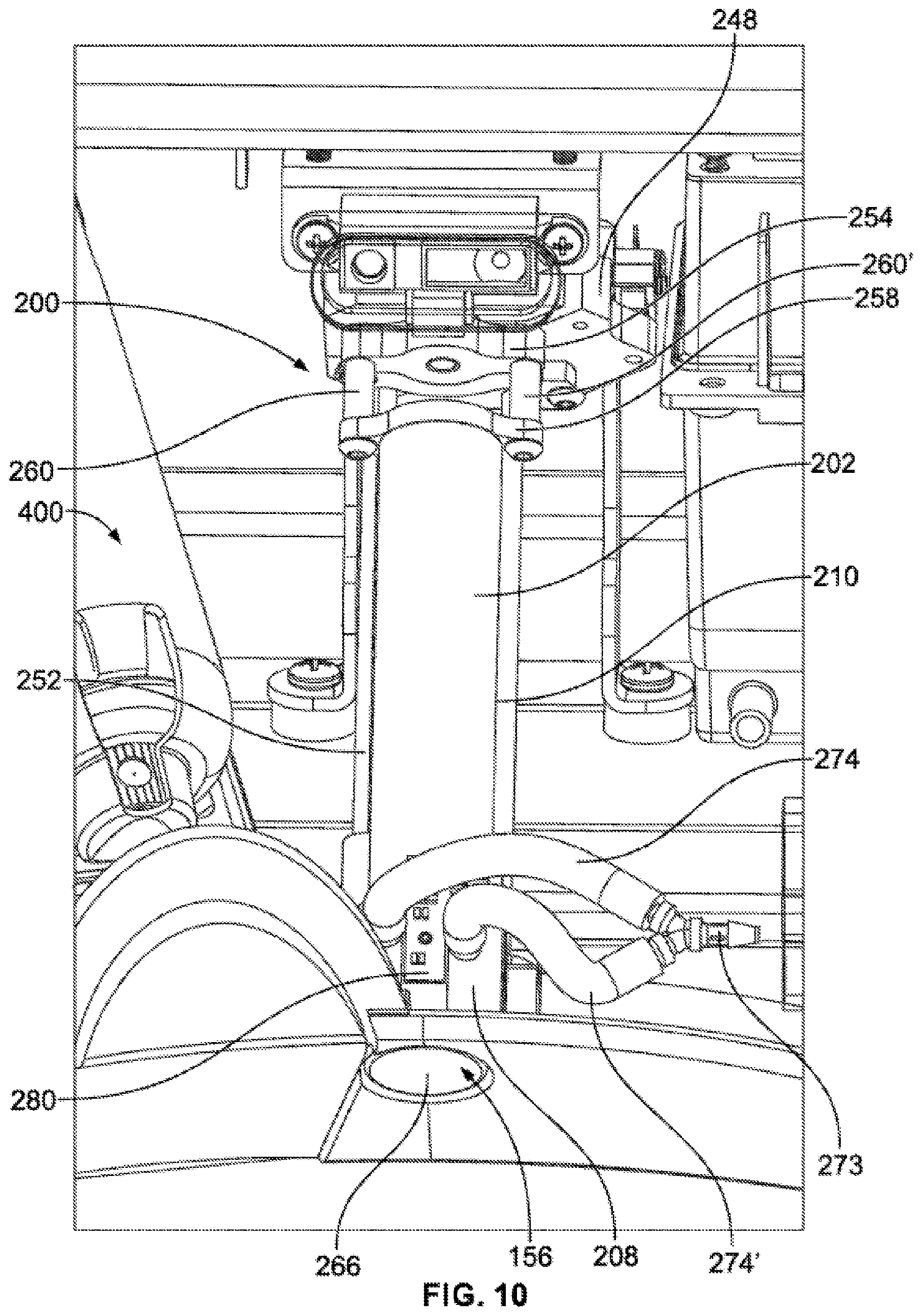 Patent US12139902 Figure 10 – Toilet seat assembly