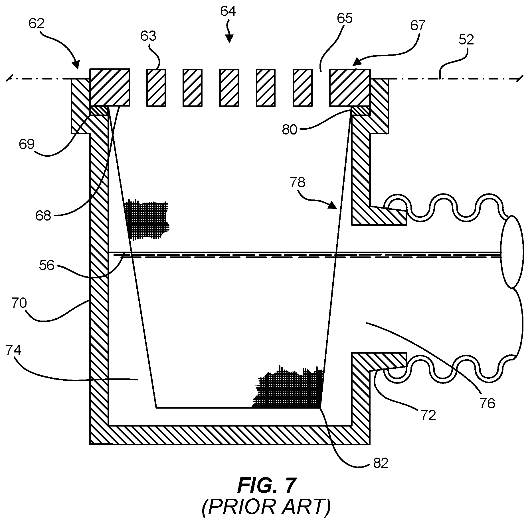 Patent US12139903 Figure 4 – Drain cover with mesh retaining channel