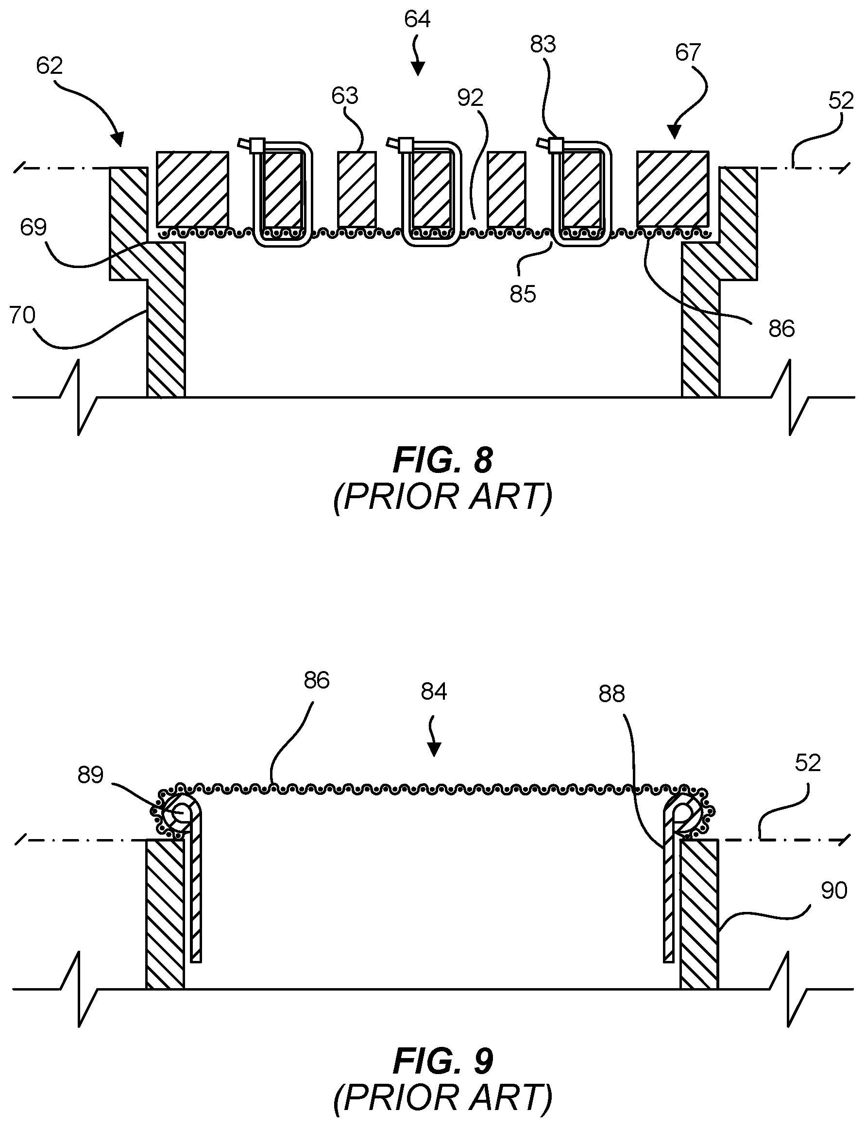 Patent US12139903 Figure 5 – Drain cover with mesh retaining channel