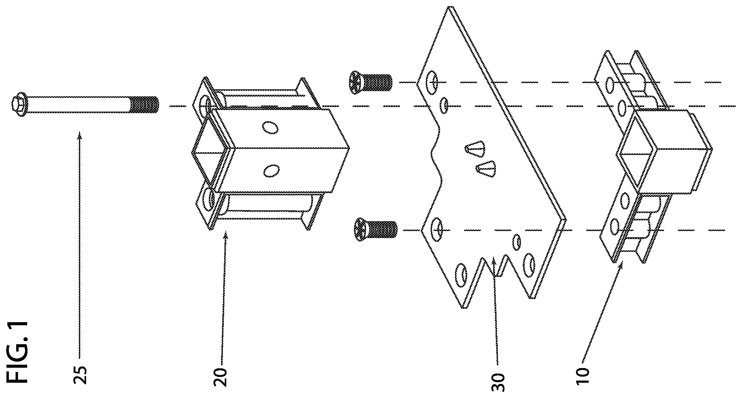 Patent US12139904 Figure 1 – Modular building units, and methods of constructing and transporting same