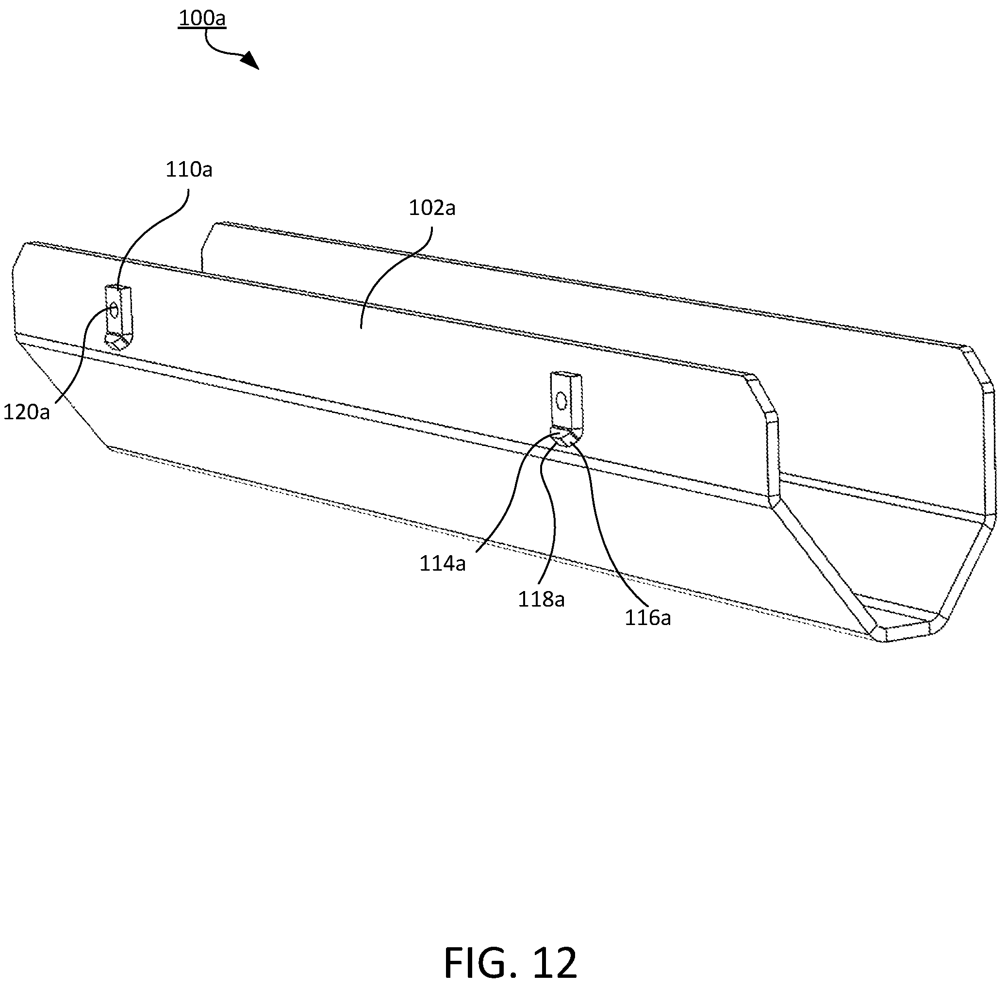 Patent US12139905 Figure 5 – One-piece bonding splice for rails