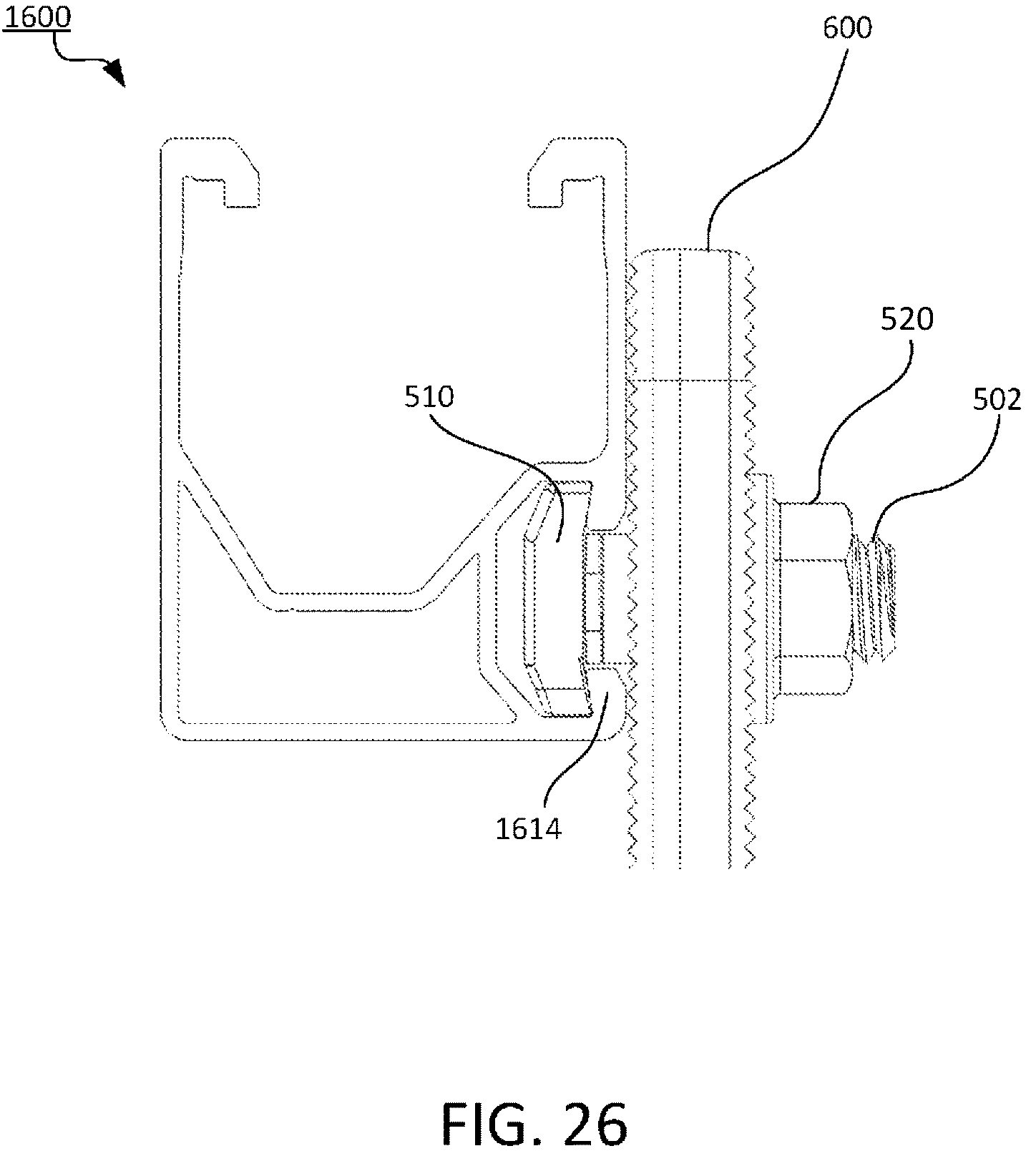 Patent US12139905 Figure 12 – One-piece bonding splice for rails