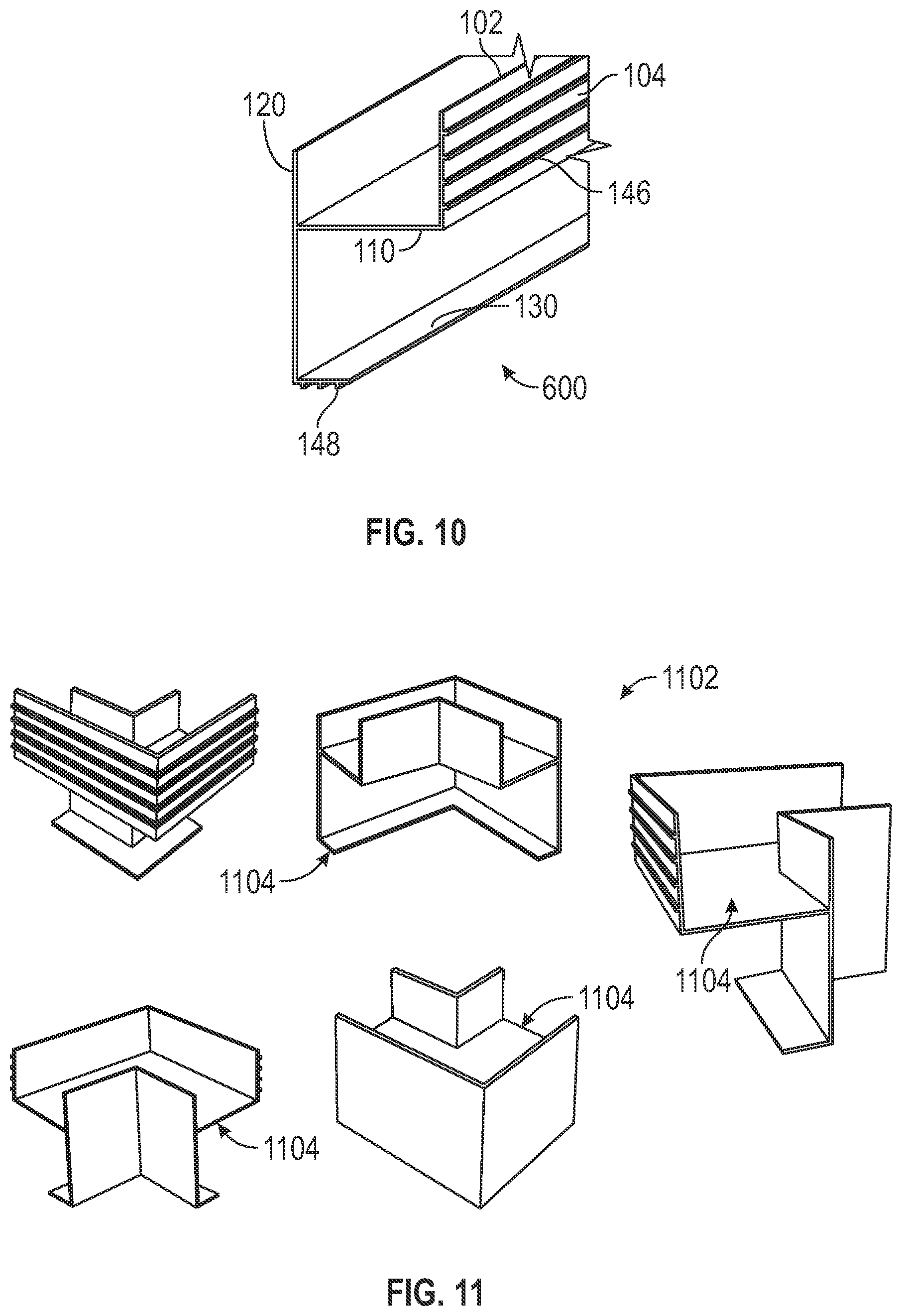 Patent US12139906 Figure 8 – Dual channel drainage seal for channeling water seepage and mitigating radon gas admittance in a basement or subterranean area