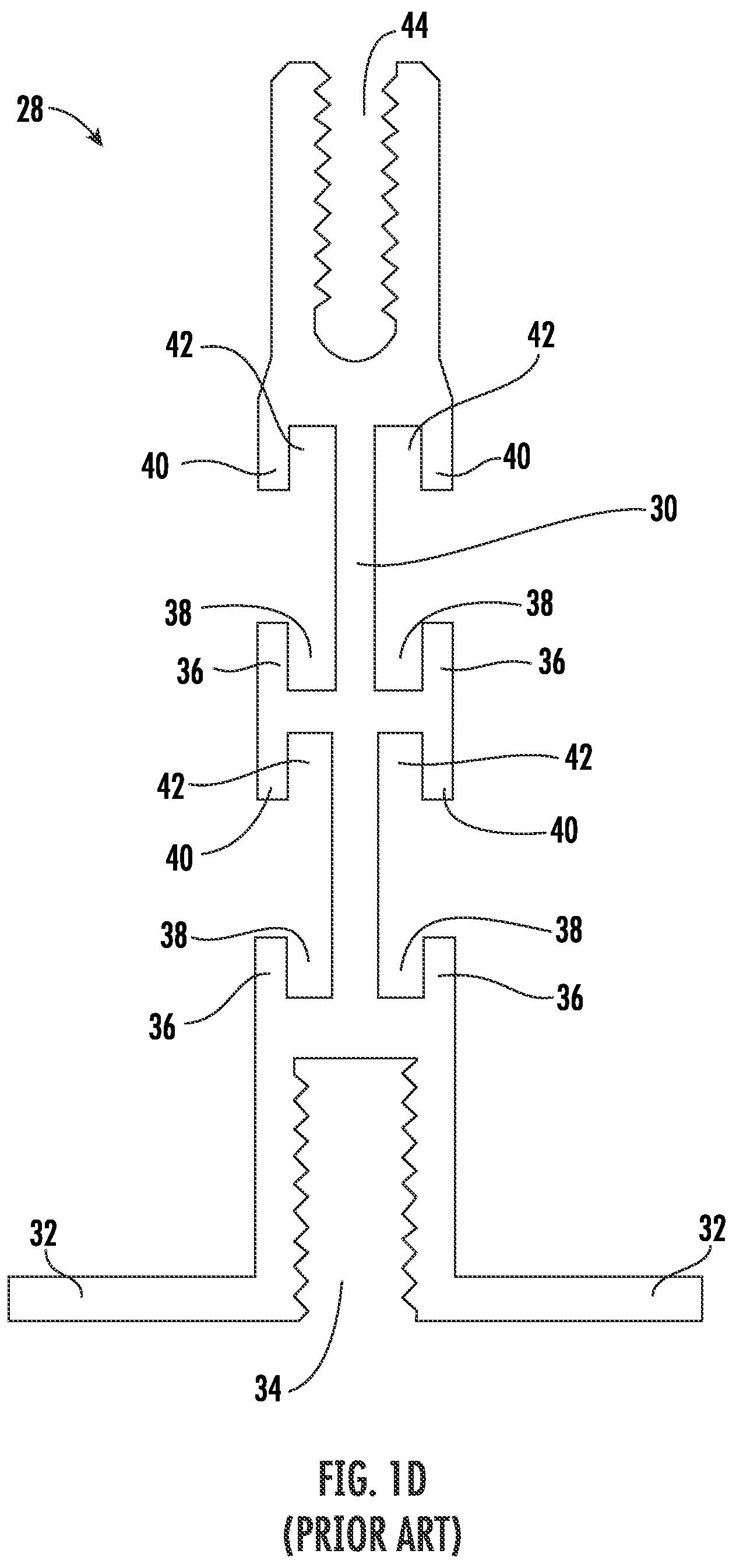Patent US12139908 Figure 2 – Suspended ceiling panel holding clip