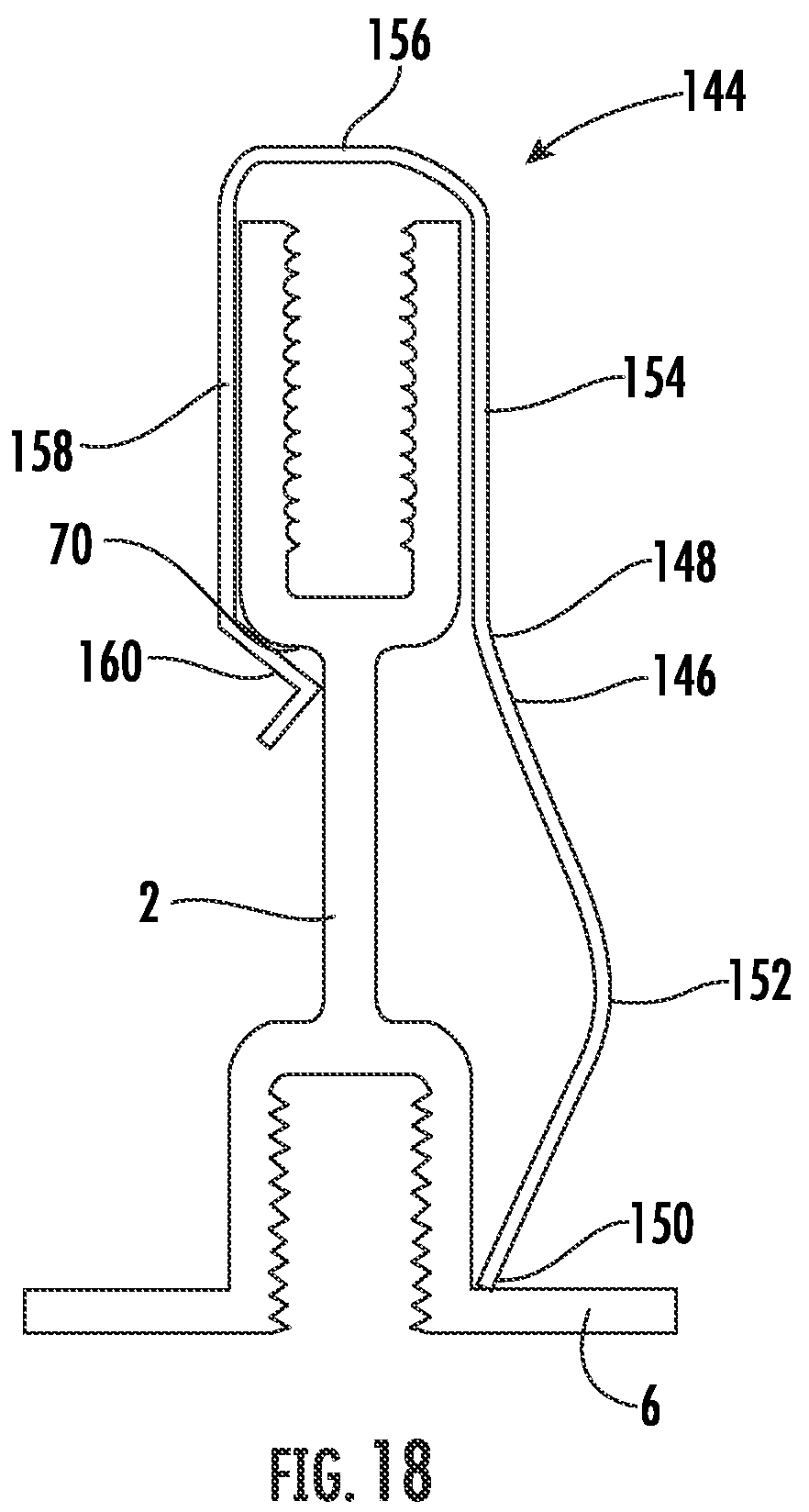 Patent US12139908 Figure 19 – Suspended ceiling panel holding clip