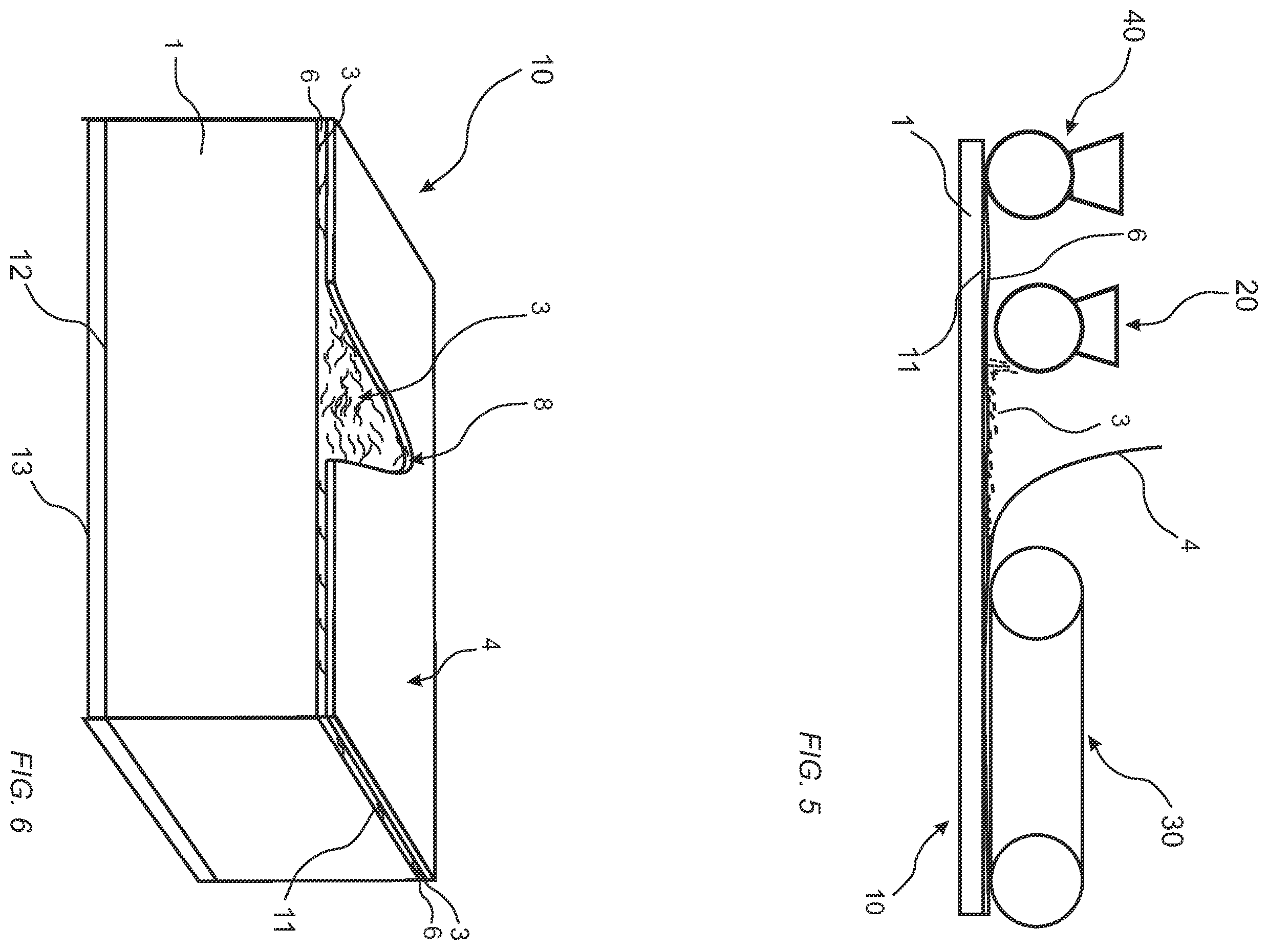 Patent US12139909 Figure 3 – Method to produce a building panel and a building panel
