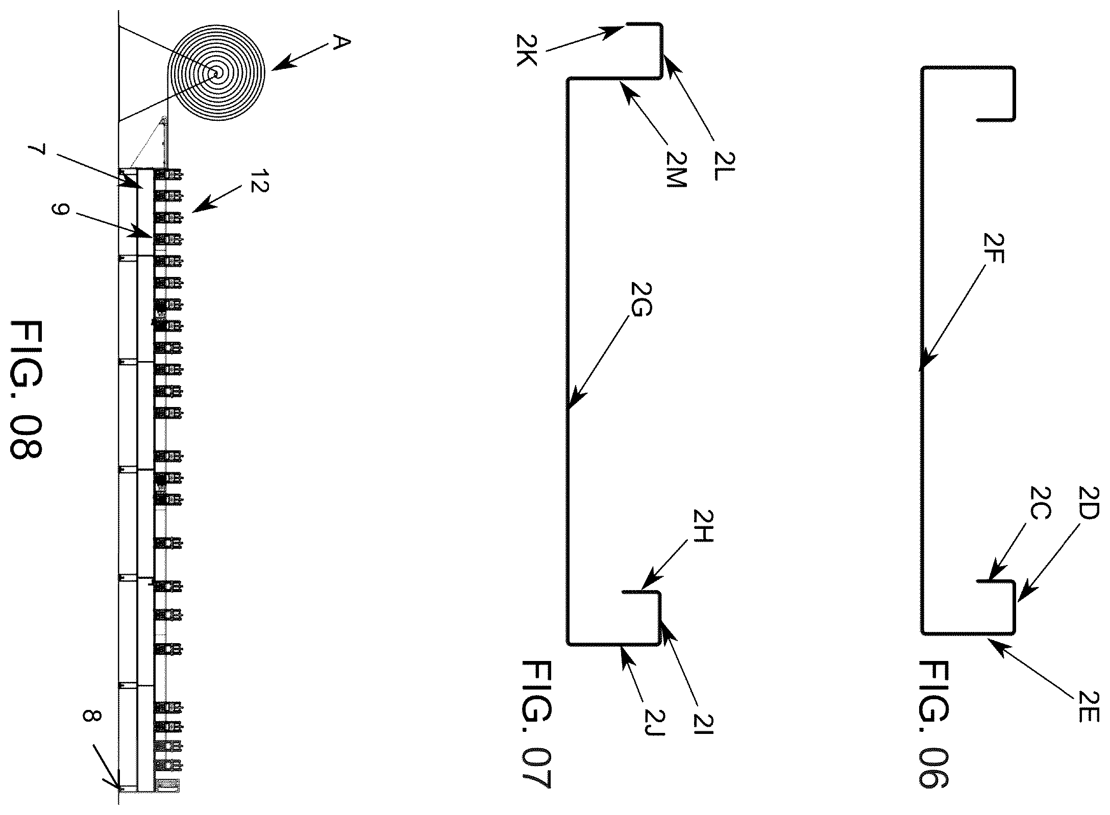 Patent US12139911 Figure 4 – Method of making metal panels for buildings