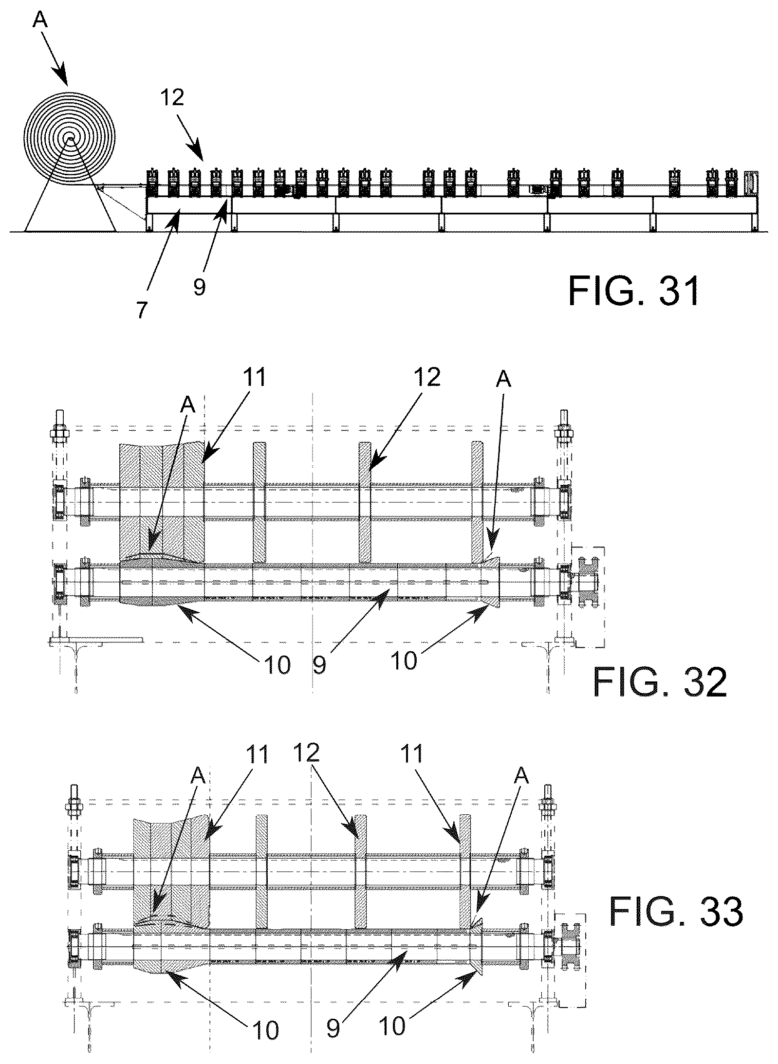 Patent US12139911 Figure 13 – Method of making metal panels for buildings