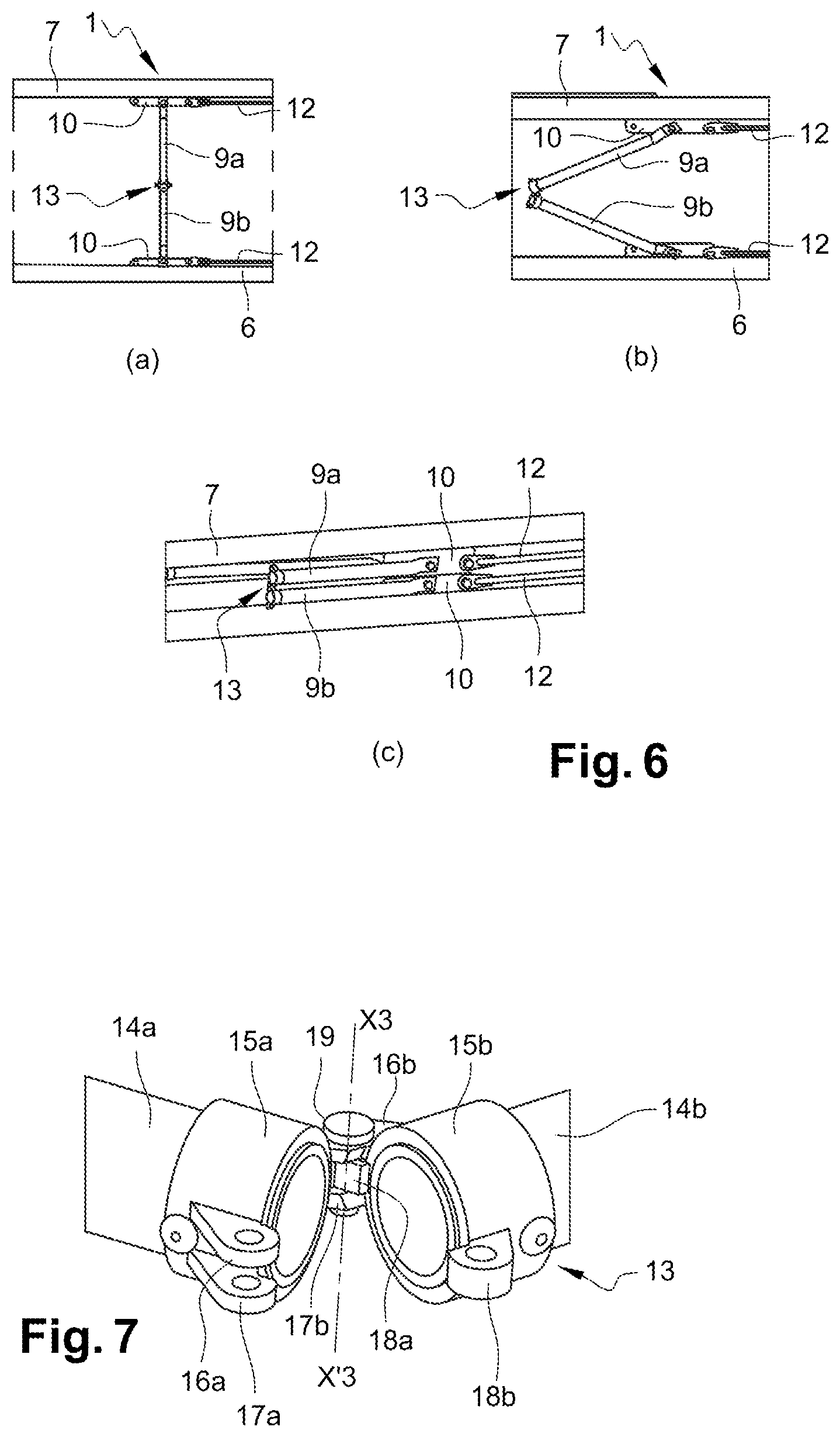 Patent US12139912 Figure 3 – Foldable truss structure, in particular for solar tracker