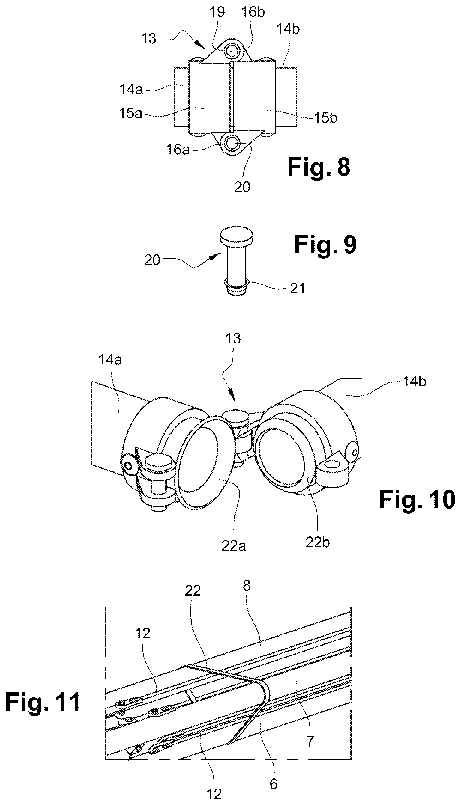 Patent US12139912 Figure 4 – Foldable truss structure, in particular for solar tracker