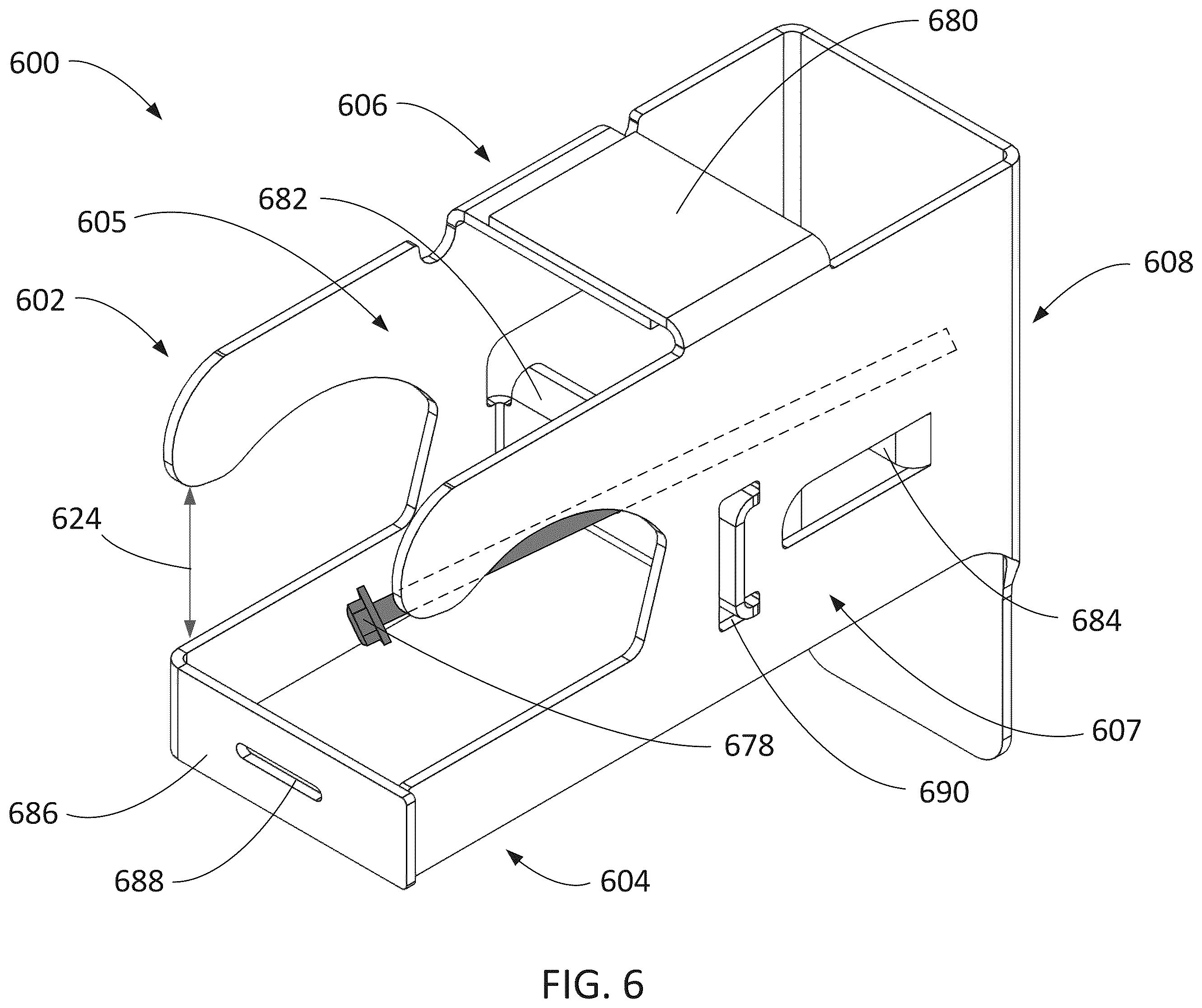 Patent US12139913 Figure 6 – Covered rain gutter system