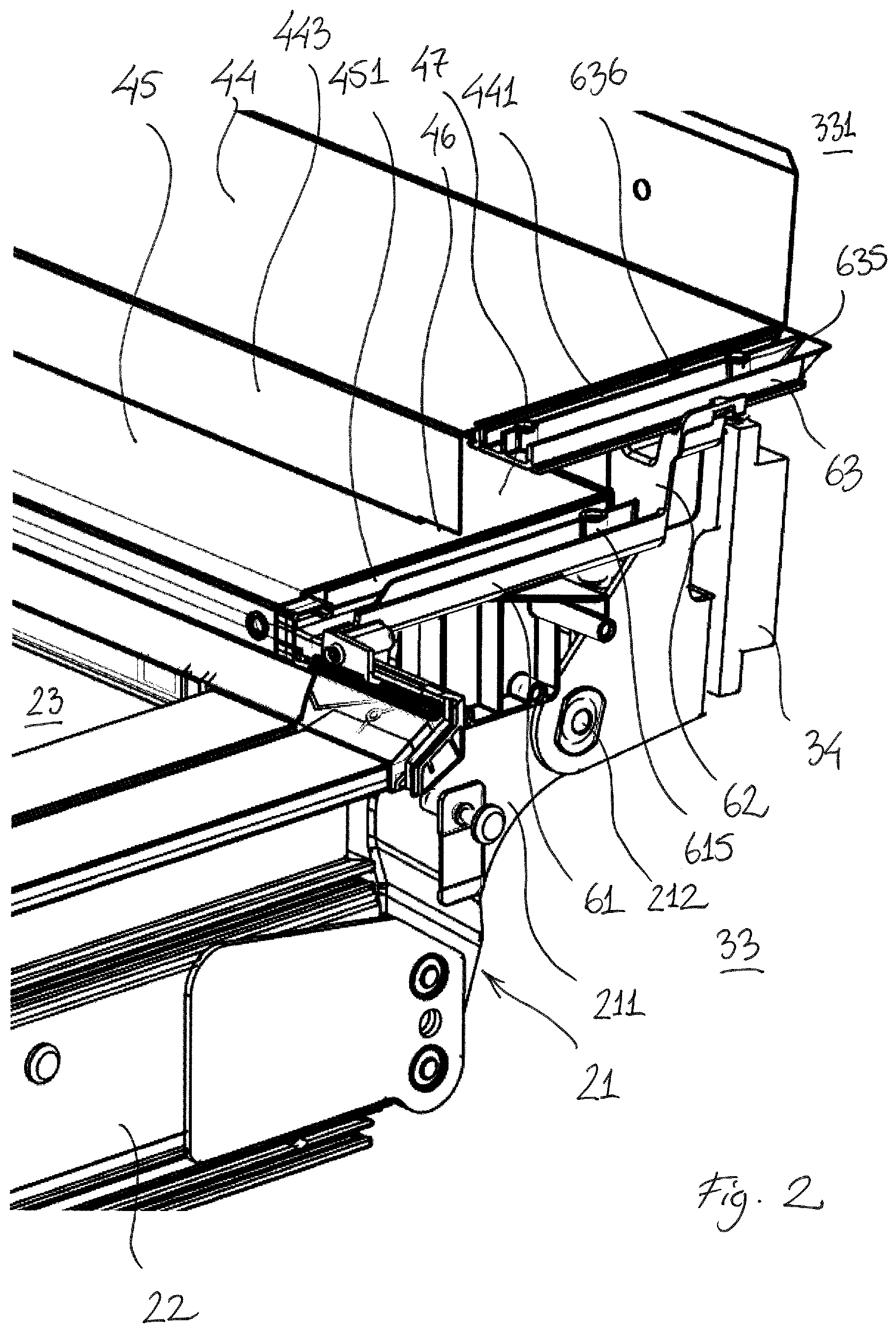 Patent US12139914 Figure 2 – Connector arrangement and a method for weather proofing a roof window arrangement