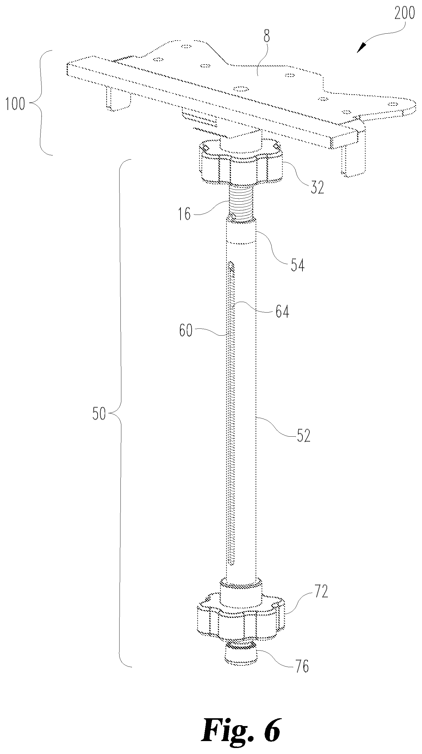 Patent US12139919 Figure 5 – Tile niche holder tool, method, and system